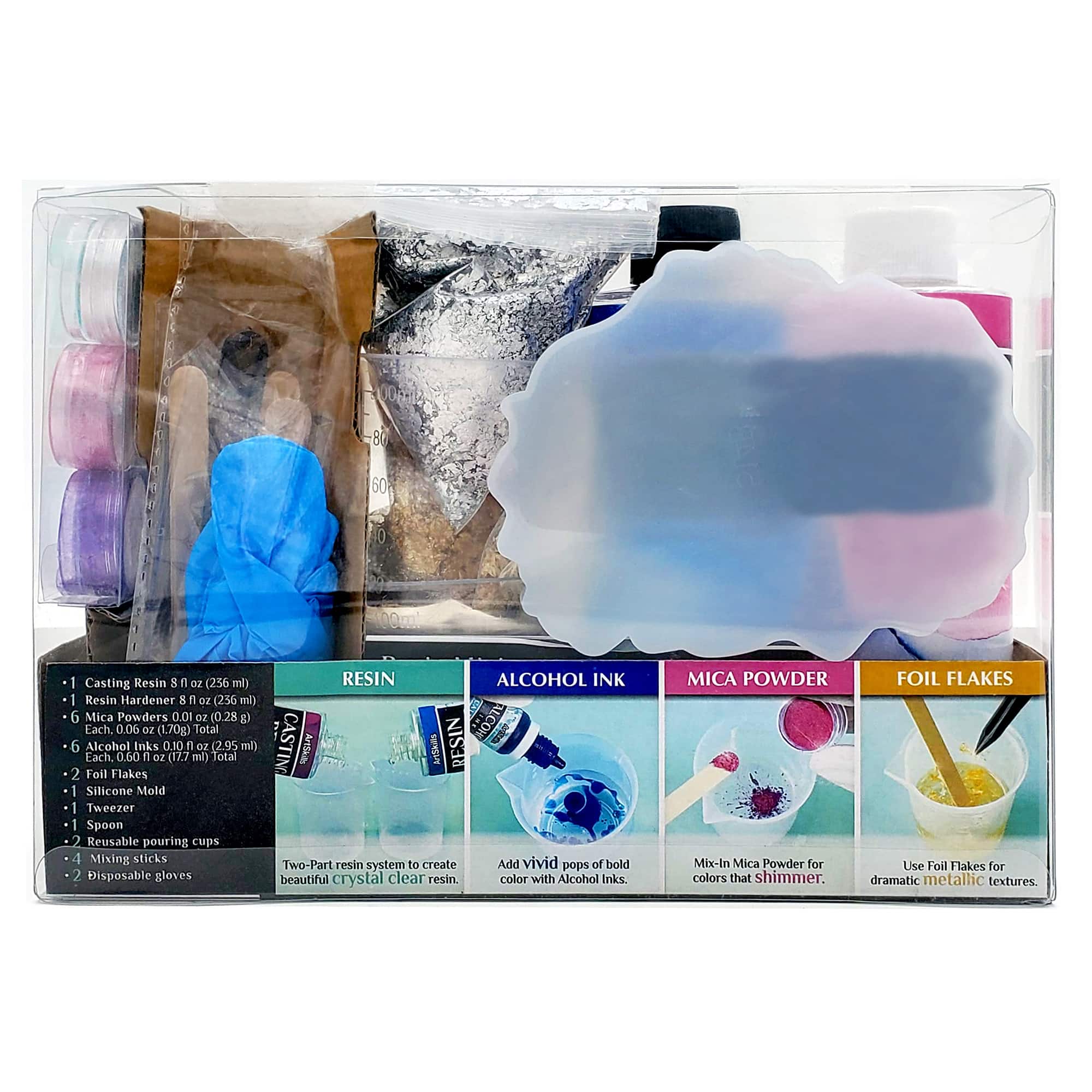 ArtSkills® Epoxy Resin Kit with Molds for Beginners