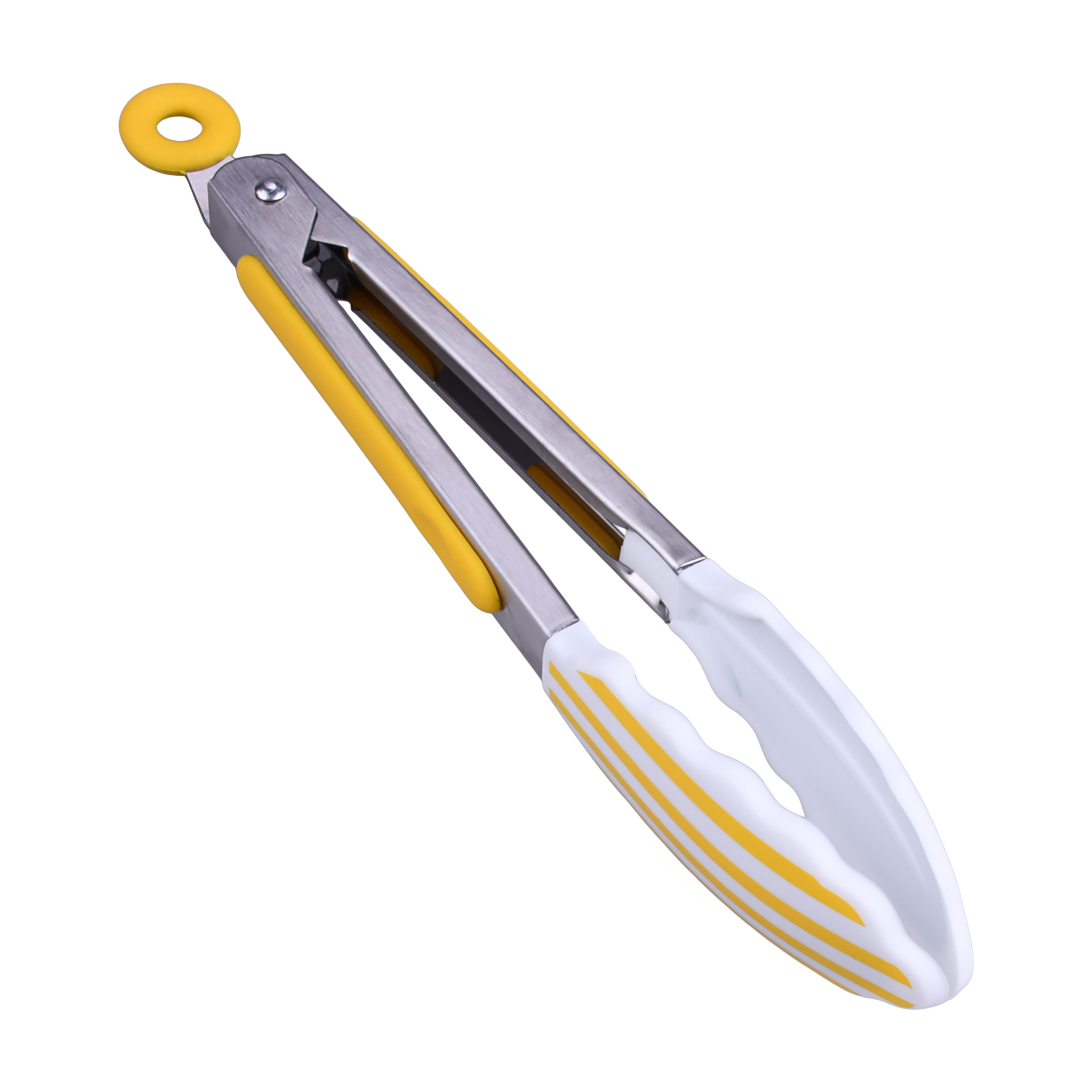 Yellow Stripes Mini Tongs by Makery™