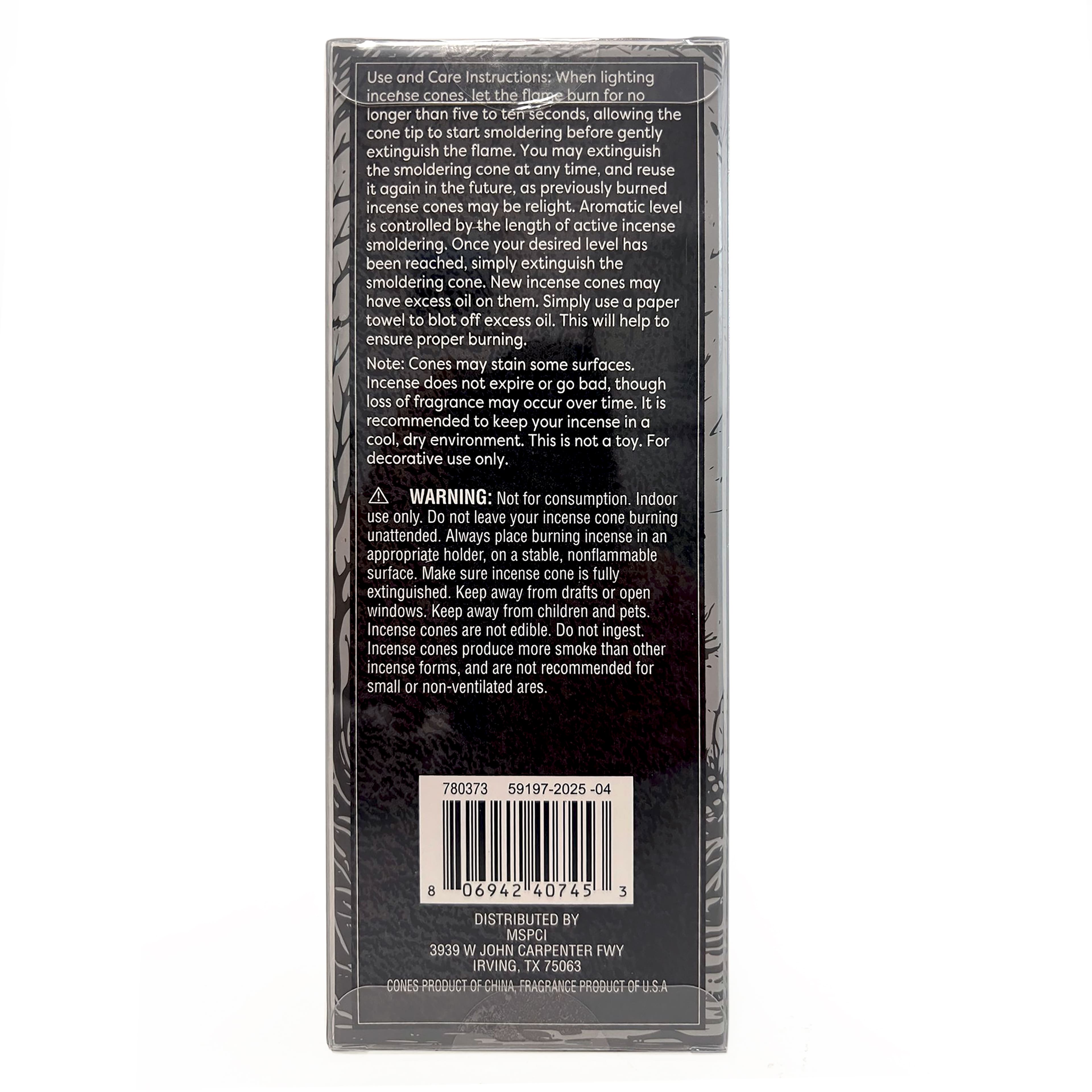 Midnight Woods Scented Incense Cones, 40ct. by Ashland&#xAE;