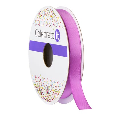 Ruban satiné de 0,95 cm x 4,5 m de Celebrate It image