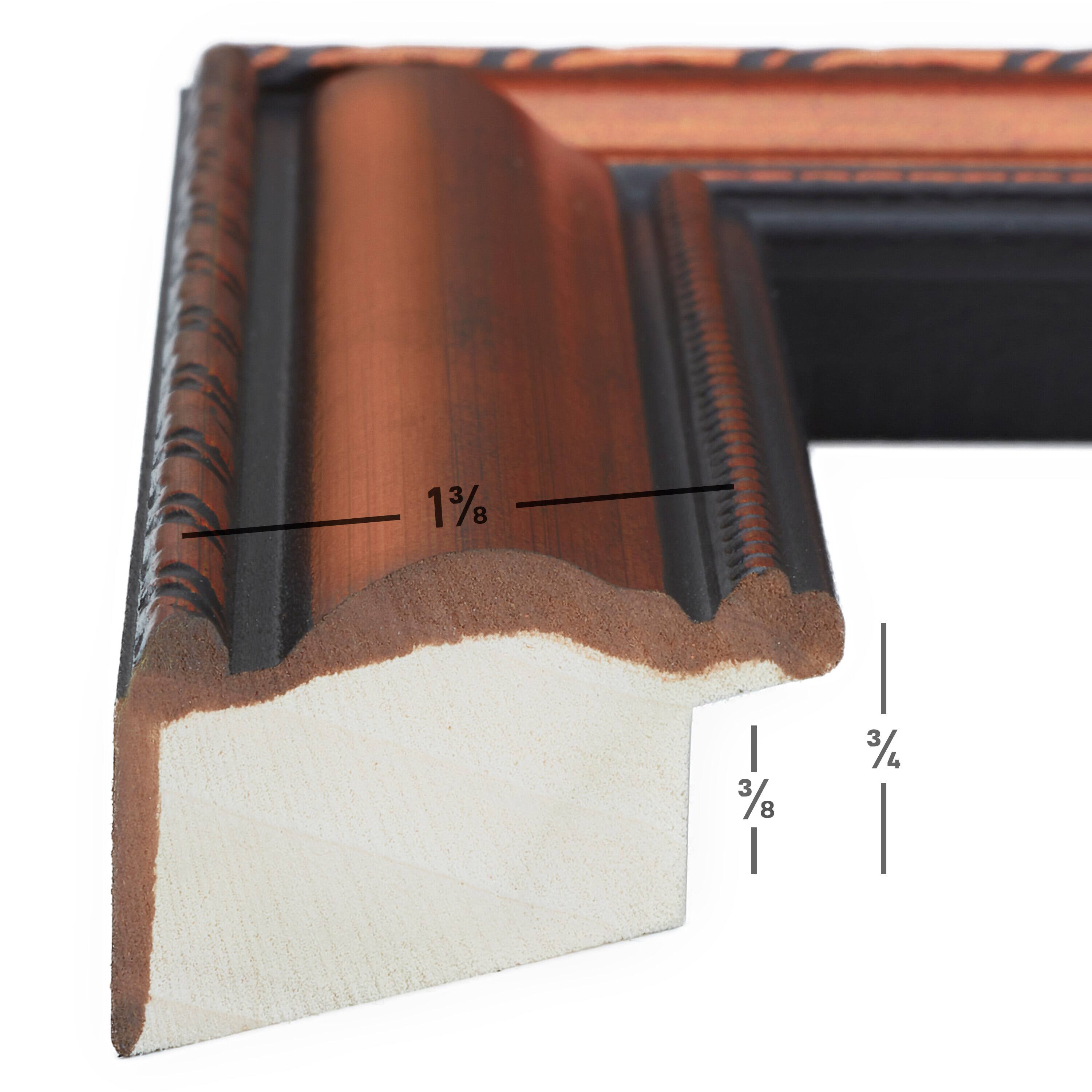 4 Pack Craig Frames Victoria Copper Picture Frame with Mat