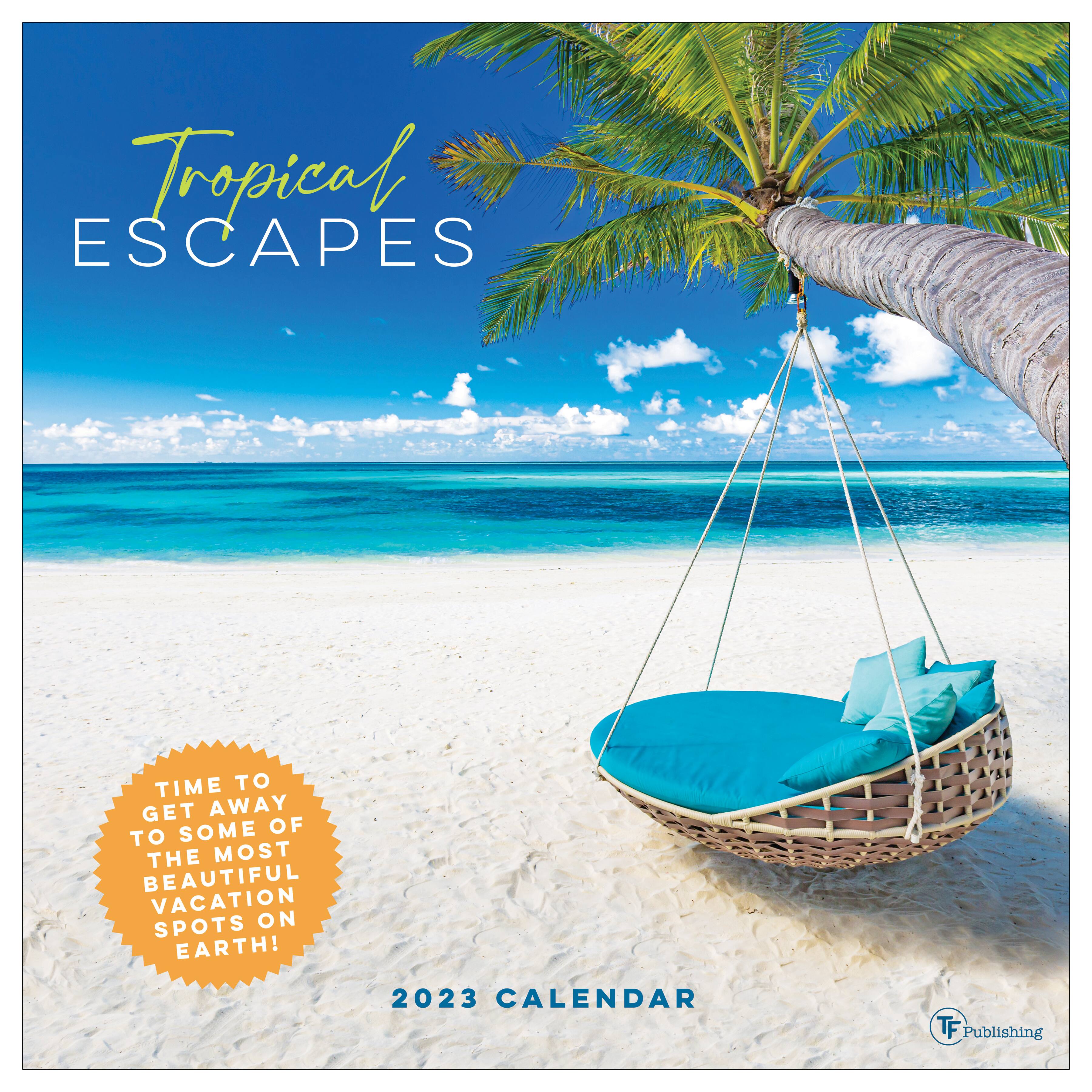 TF Publishing 2023 Tropical Escapes Wall Calendar | Michaels TF Publishing 2023 Tropical Escapes Wall Calendar | Michaels