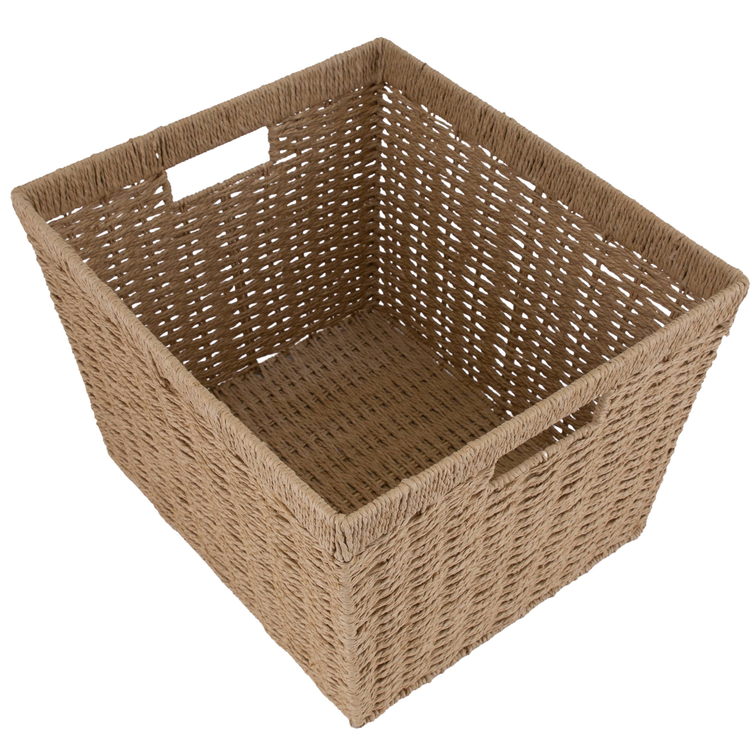 Simplify Small Dutch Weave Storage Basket