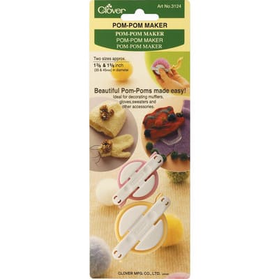 Clover Pom Pom Maker Set