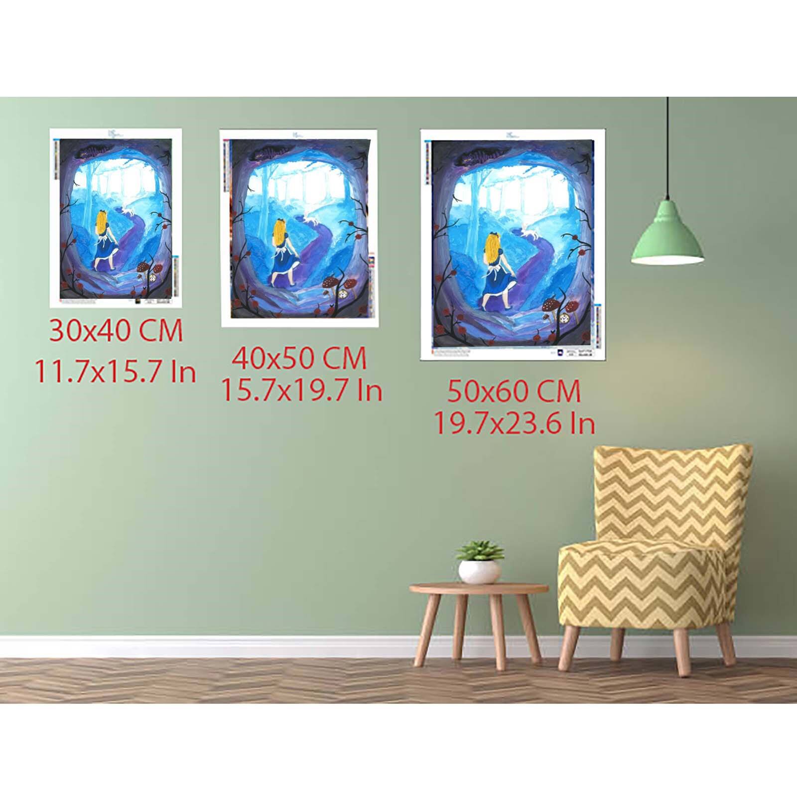 Sparkly Selections Pixie Tree House Diamond Painting Kit, Square Diamonds