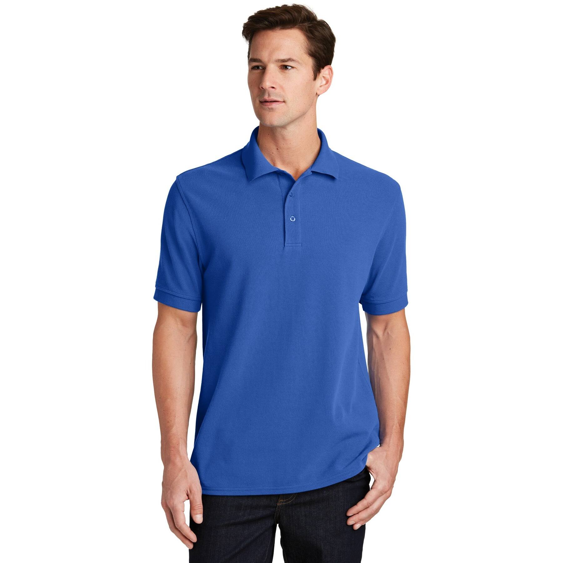 Port & Company® Combed Ring Spun Pique Adult Polo