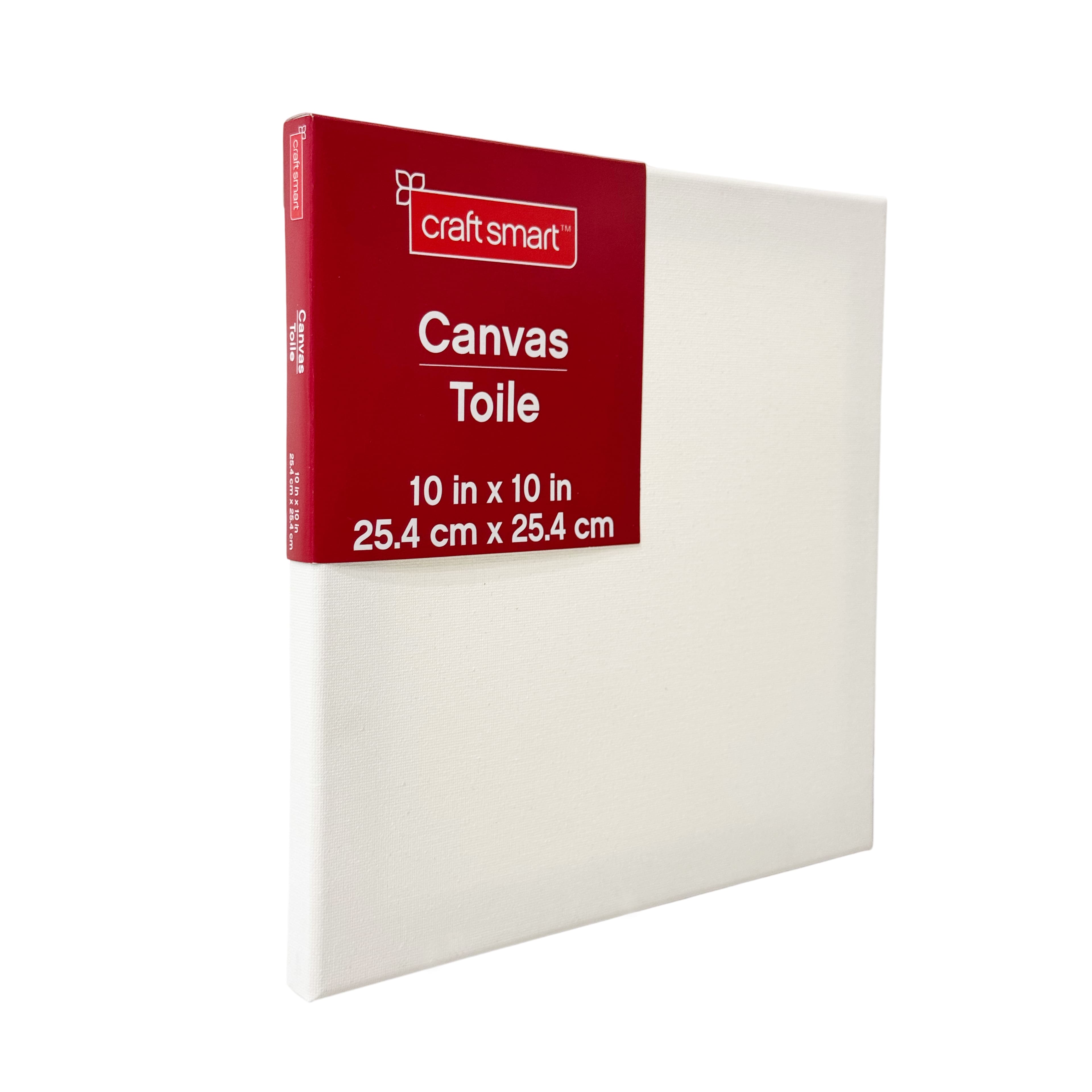 White Cotton Duck Canvas by Craft Smart™