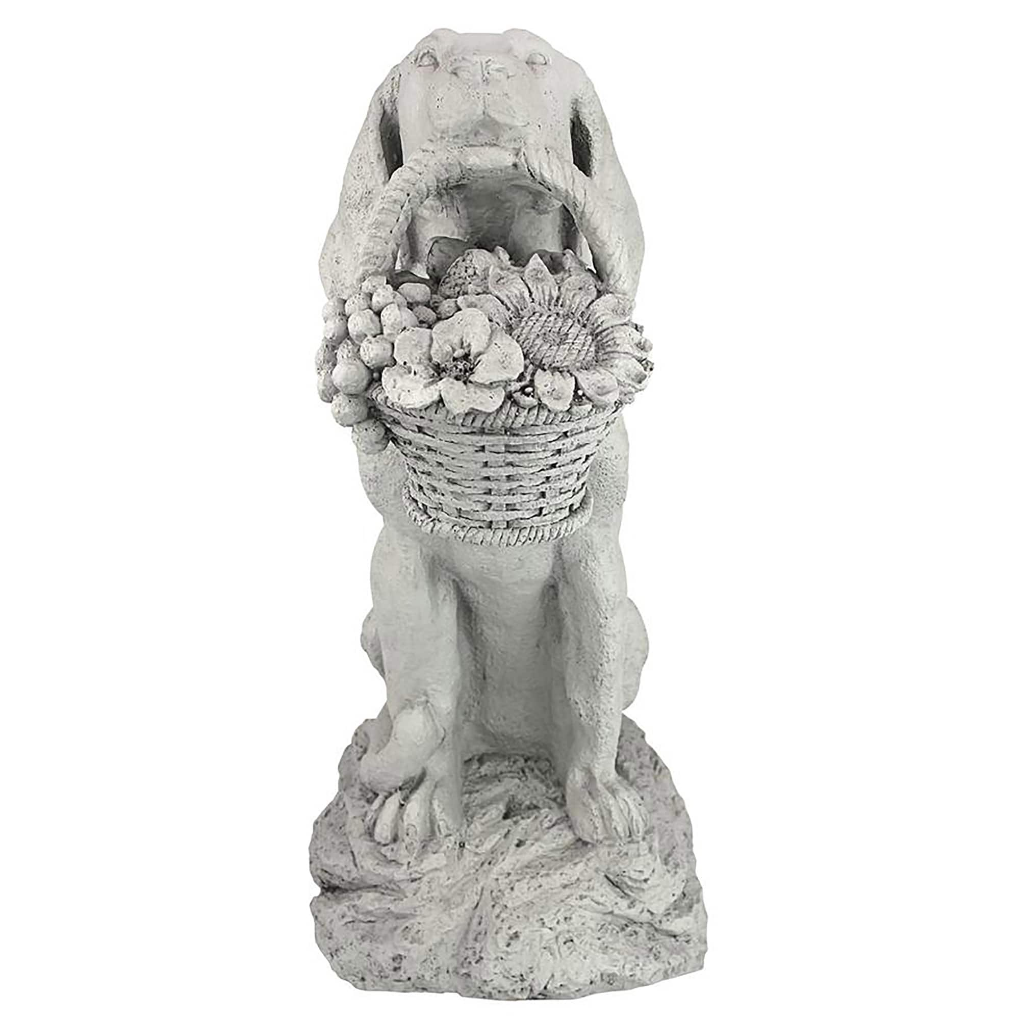 Design Toscano 19&#x22; Man&#x27;s Best Friend Dog Statue