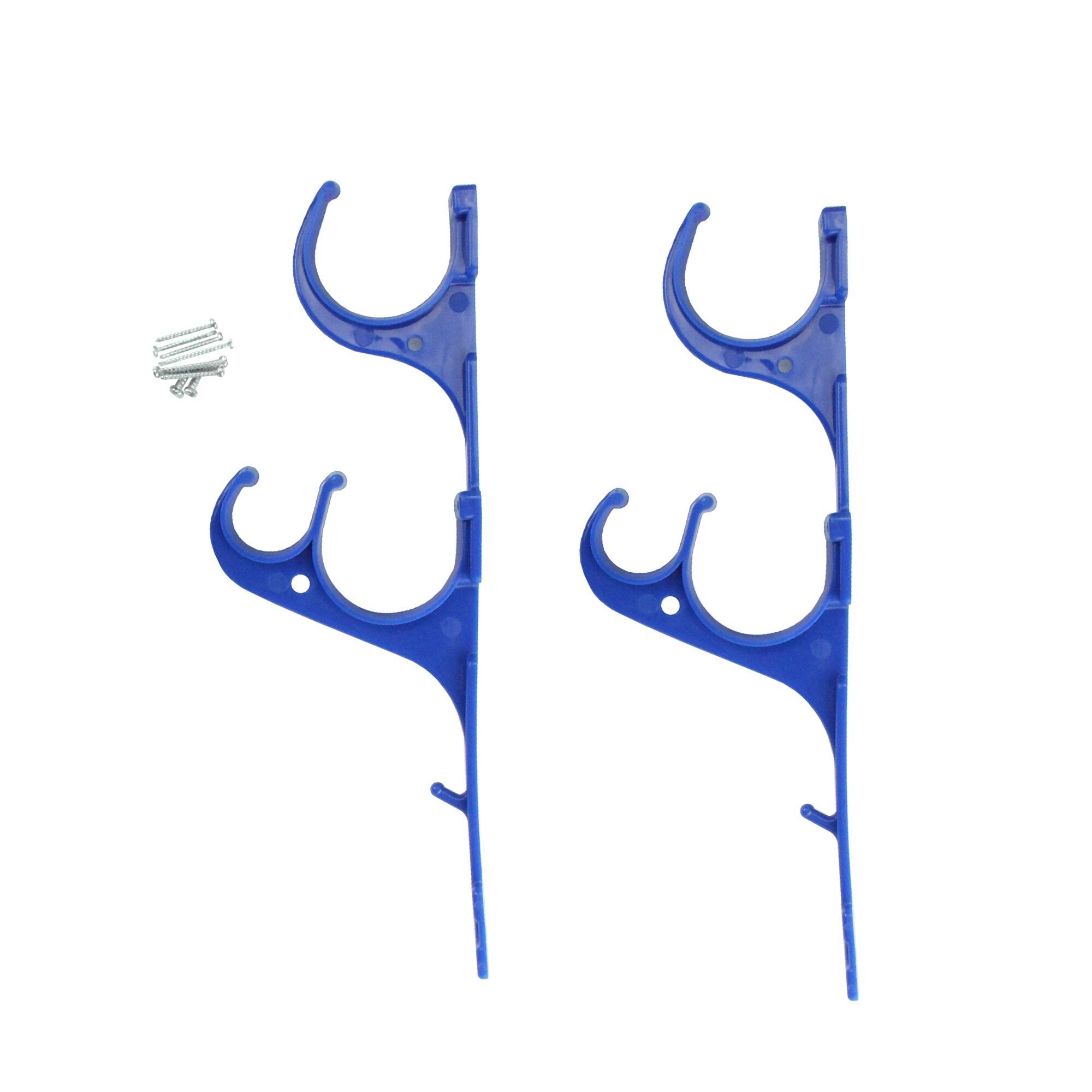 Pole &#x26; Vacuum Hose Poolside Hanging Hook Set