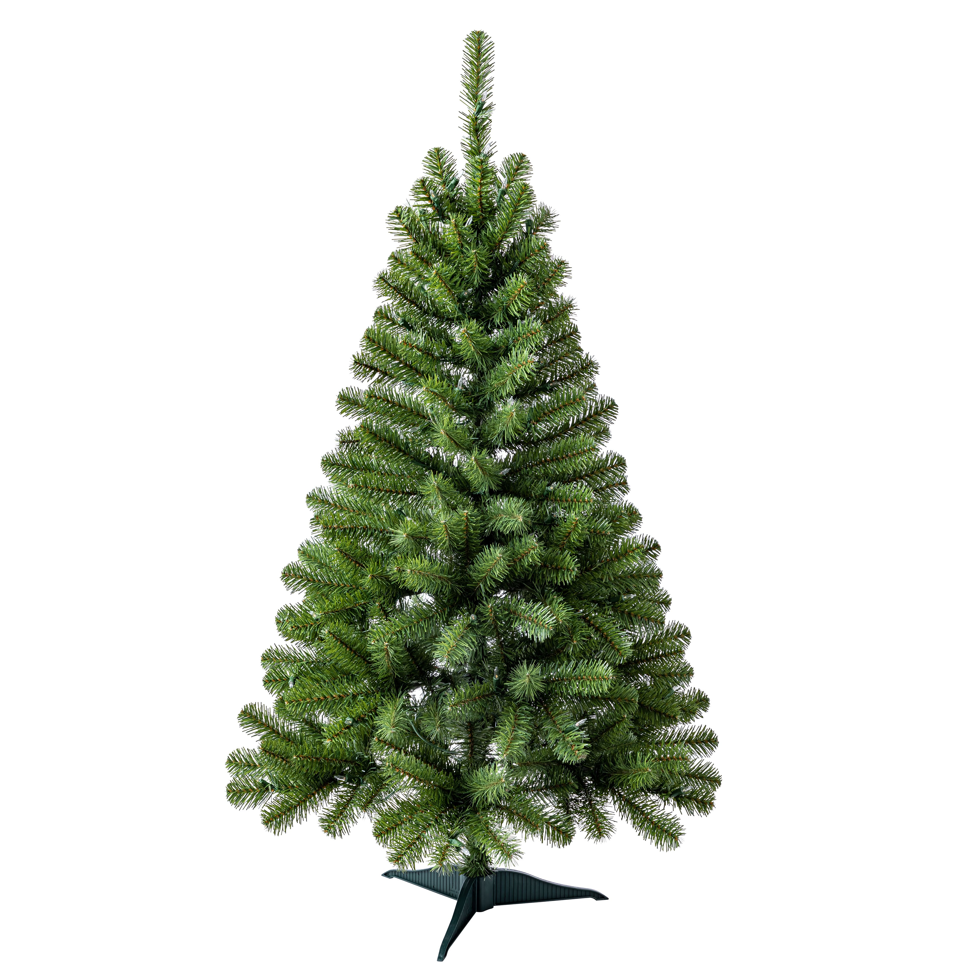 4ft. Pre-Lit Lakewood Spruce Artificial Christmas Tree, Warm White LED Lights by Ashland&#xAE;