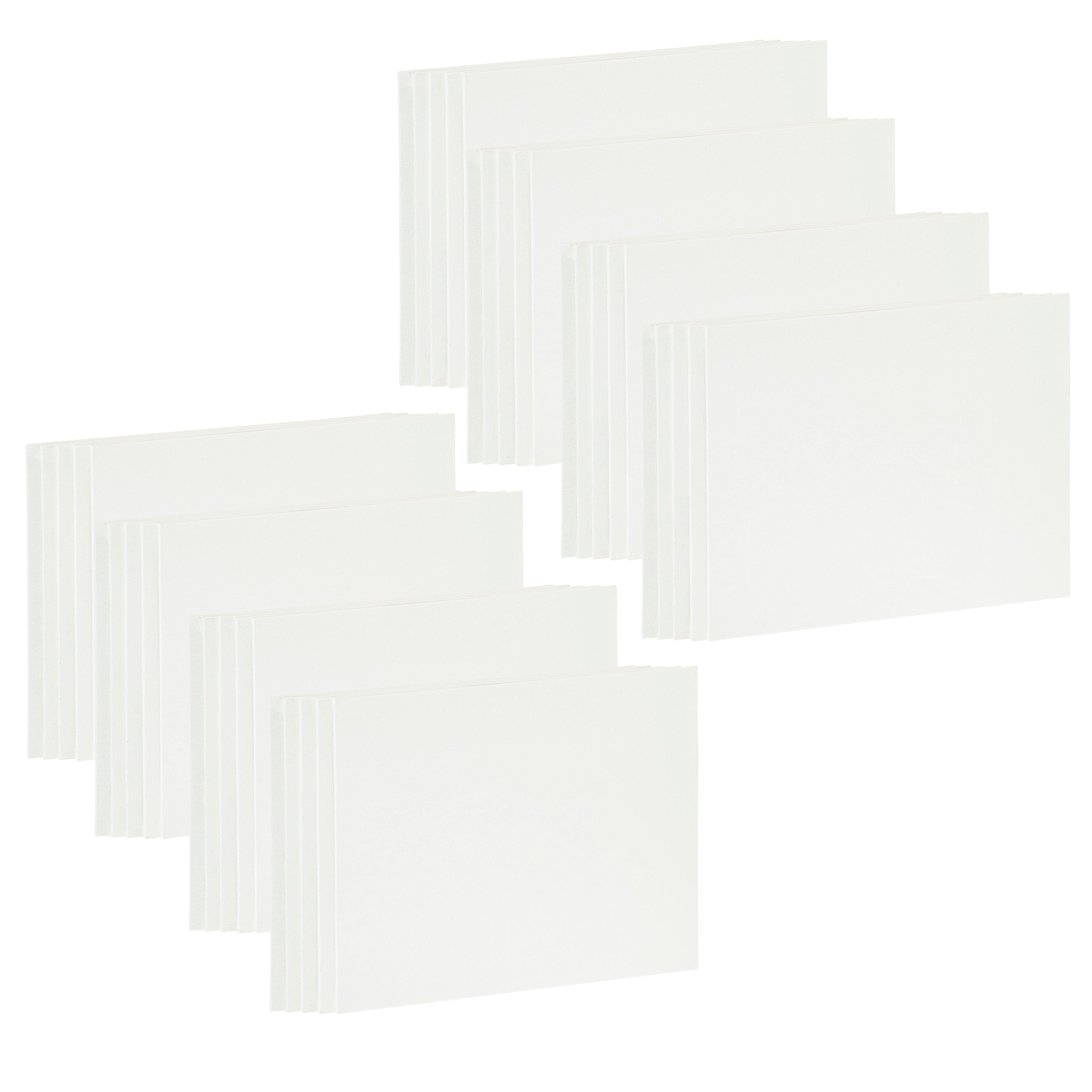 Artistry Essentials Canvas Boards - 8x10-10 Pack | 5/8 Inch Profile, 100%  Cotton, Pre-Primed Stretched Canvas for Acrylic and Oil Painting - Art