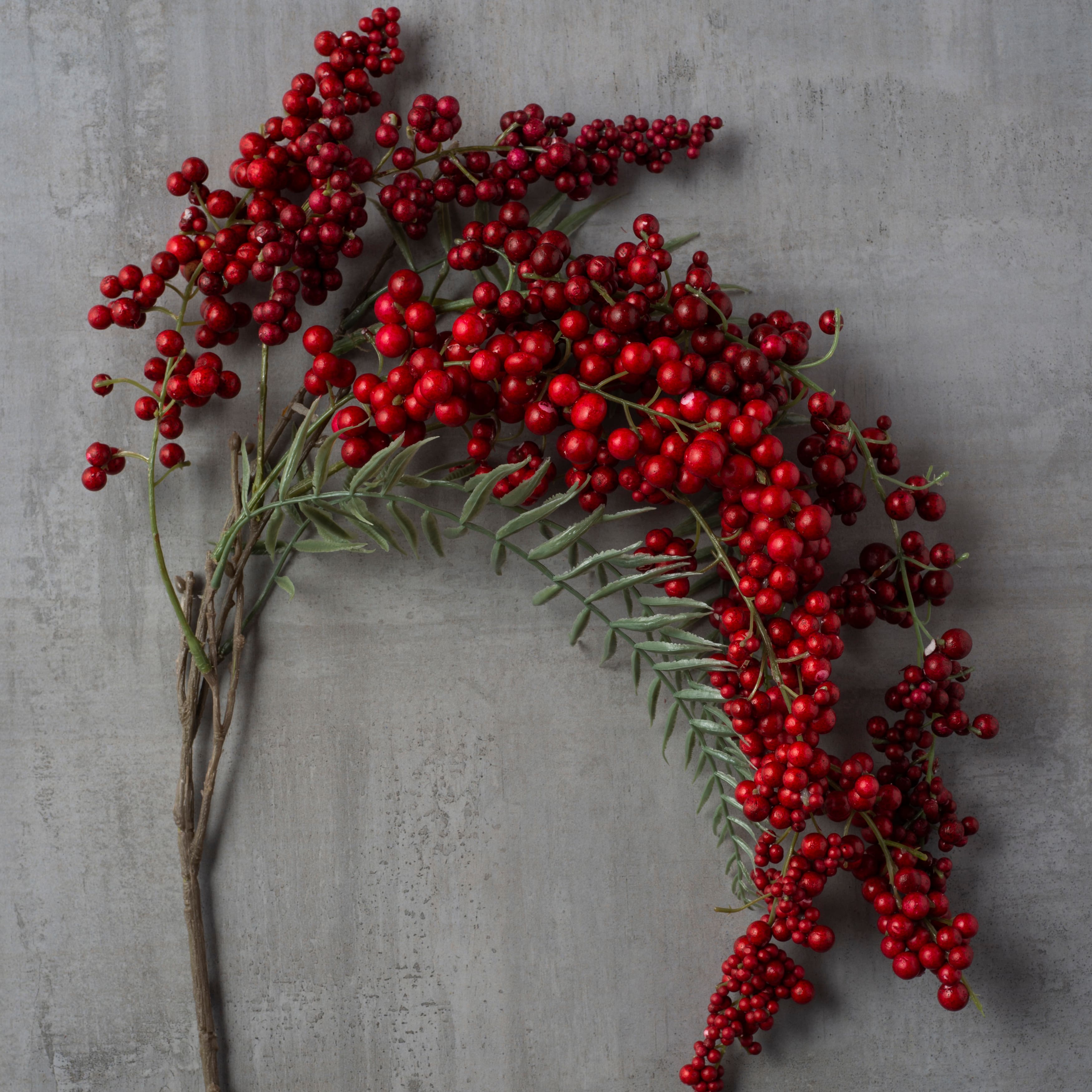 12 Pack: Red Berry Cluster Spray by Ashland®