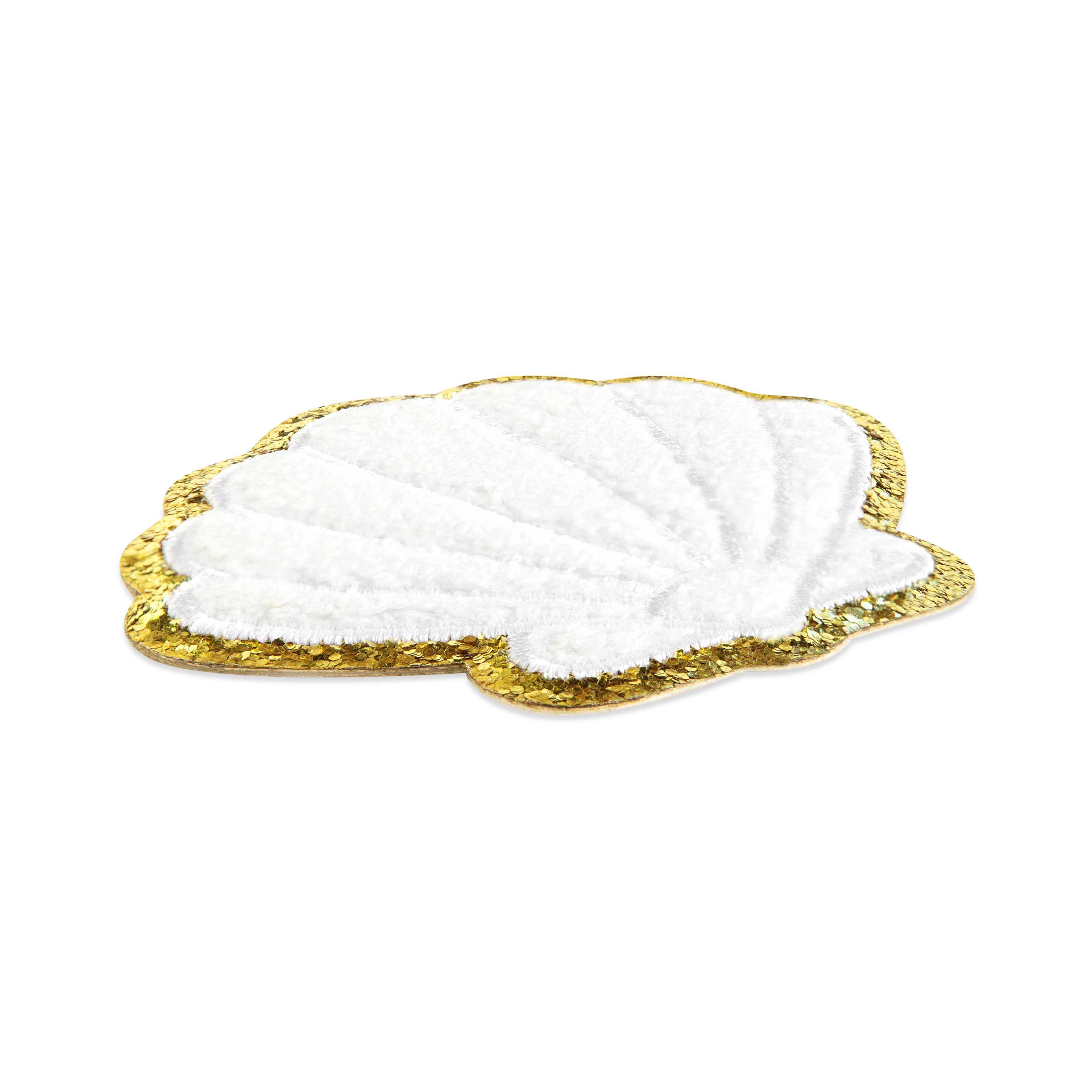 Summer Seashell Iron On &#x26; Adhesive Patch by Make Market&#xAE;
