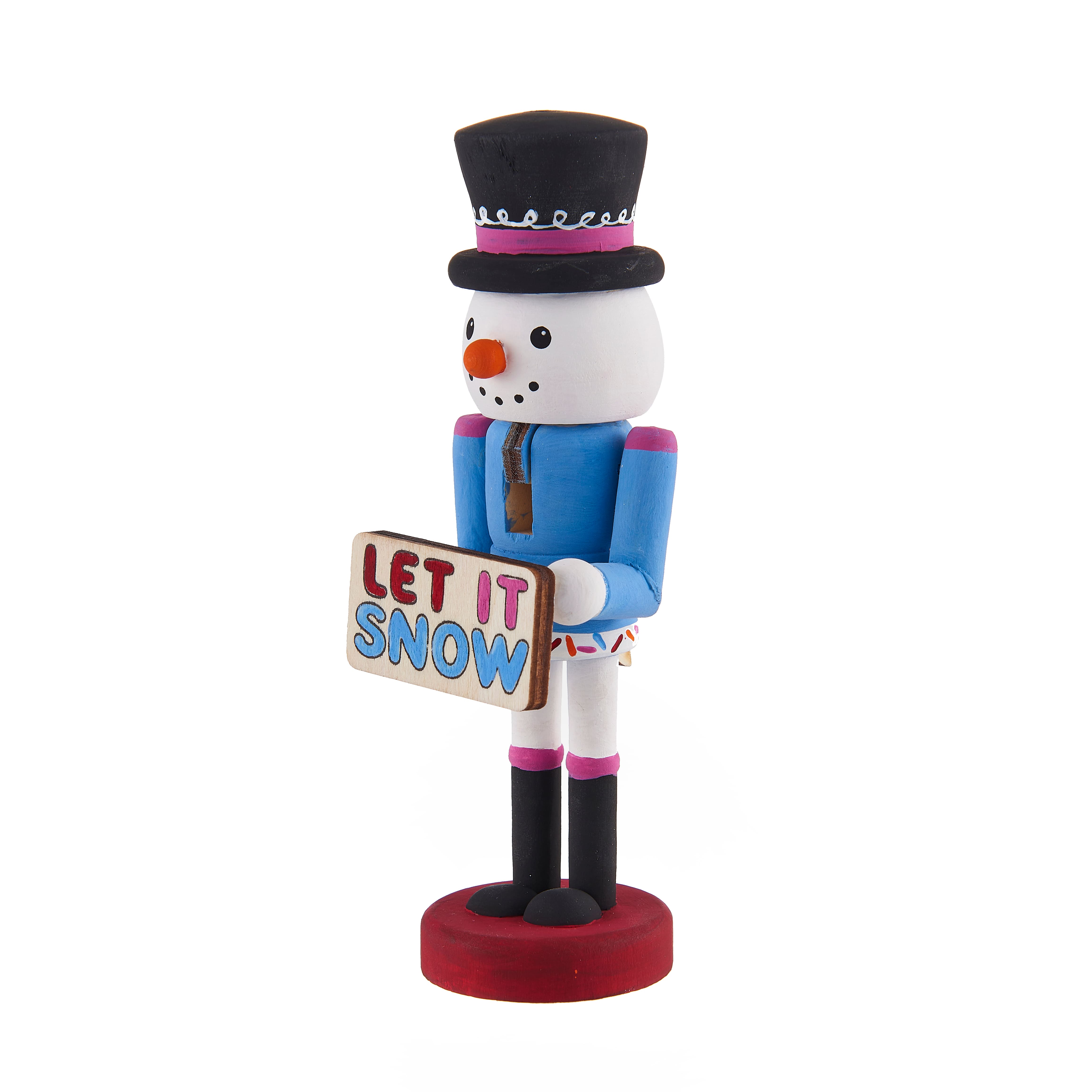 Snowman Nutcracker Craft Kit by Creatology&#x2122;