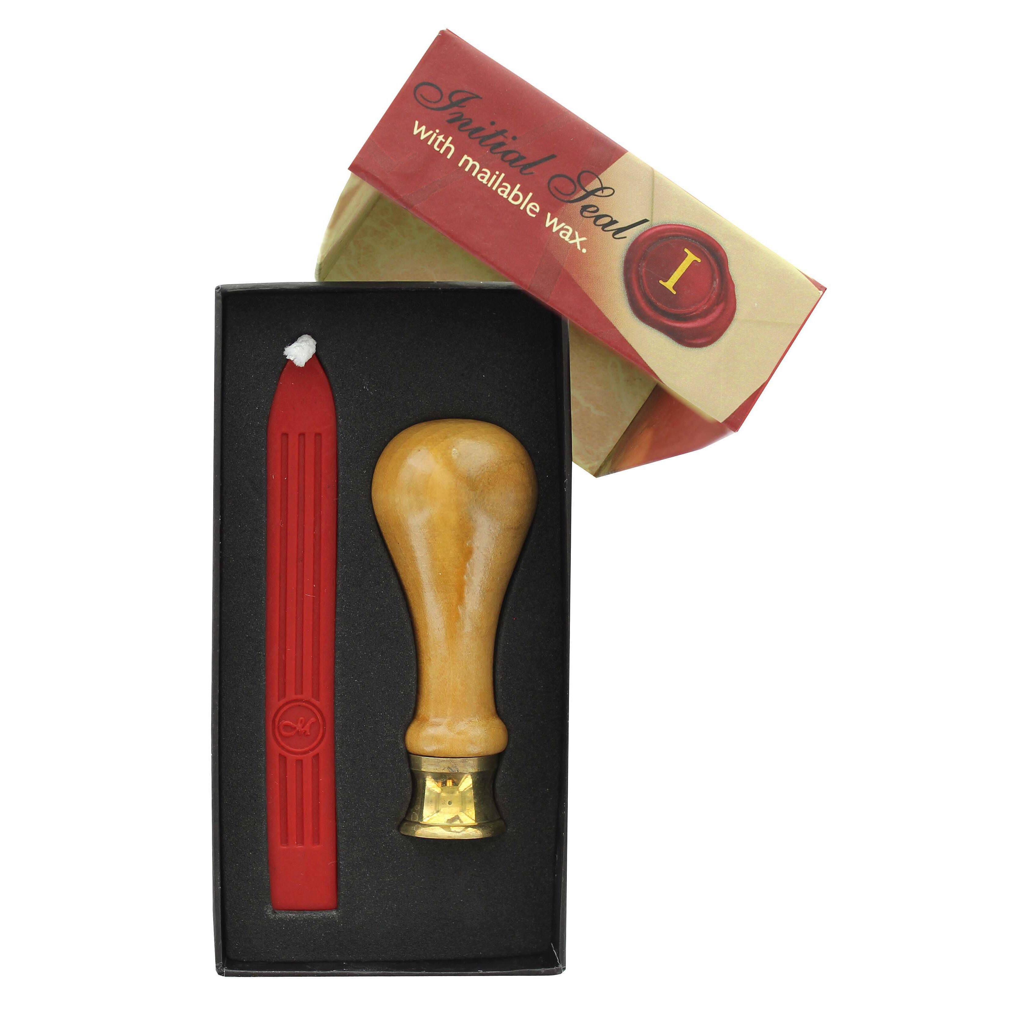 Manuscript Long Handle Initial Wax Sealing Set