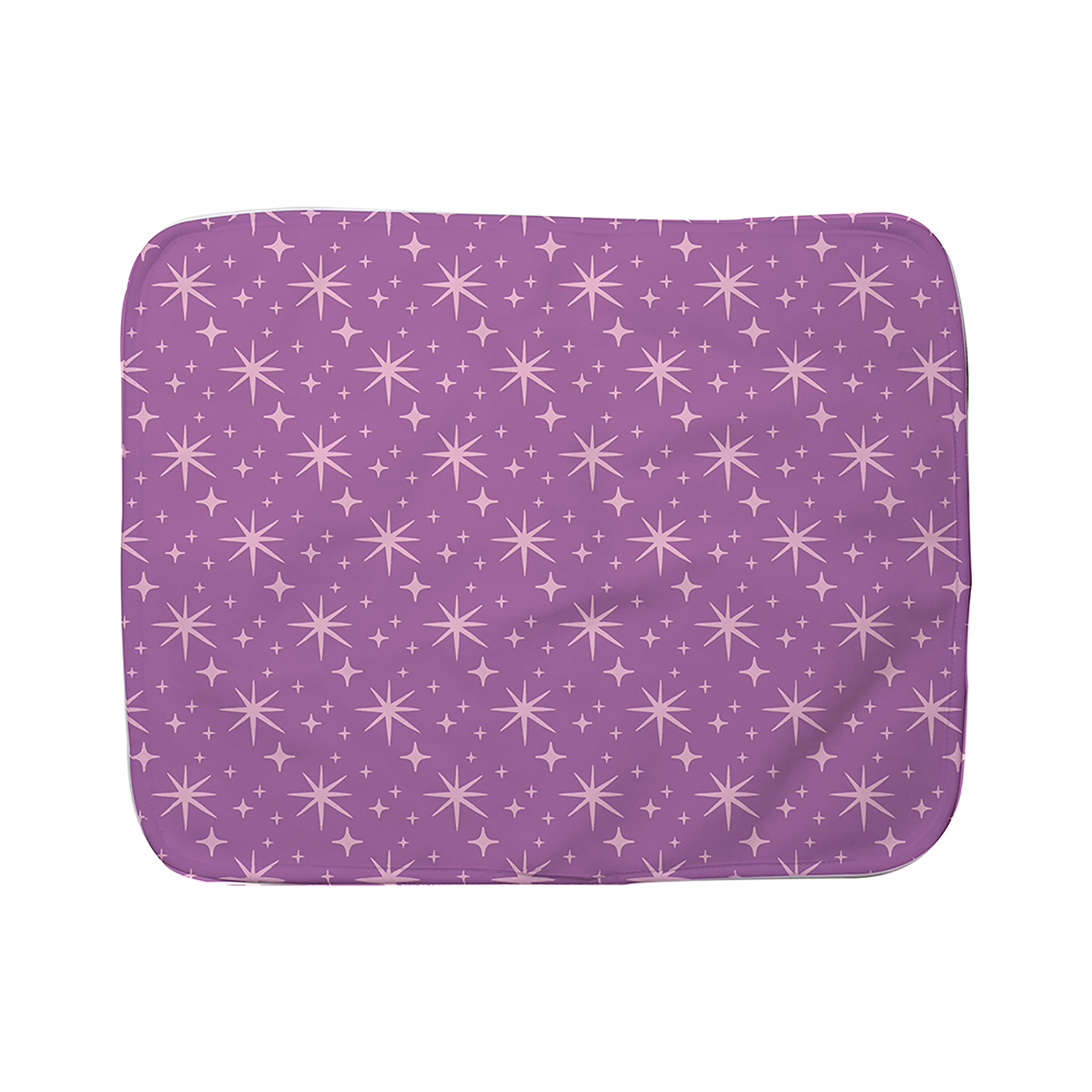 Craft Express 11.8&#x22; x 15.7&#x22; White Sublimation Fleece Baby Burp Cloth Set