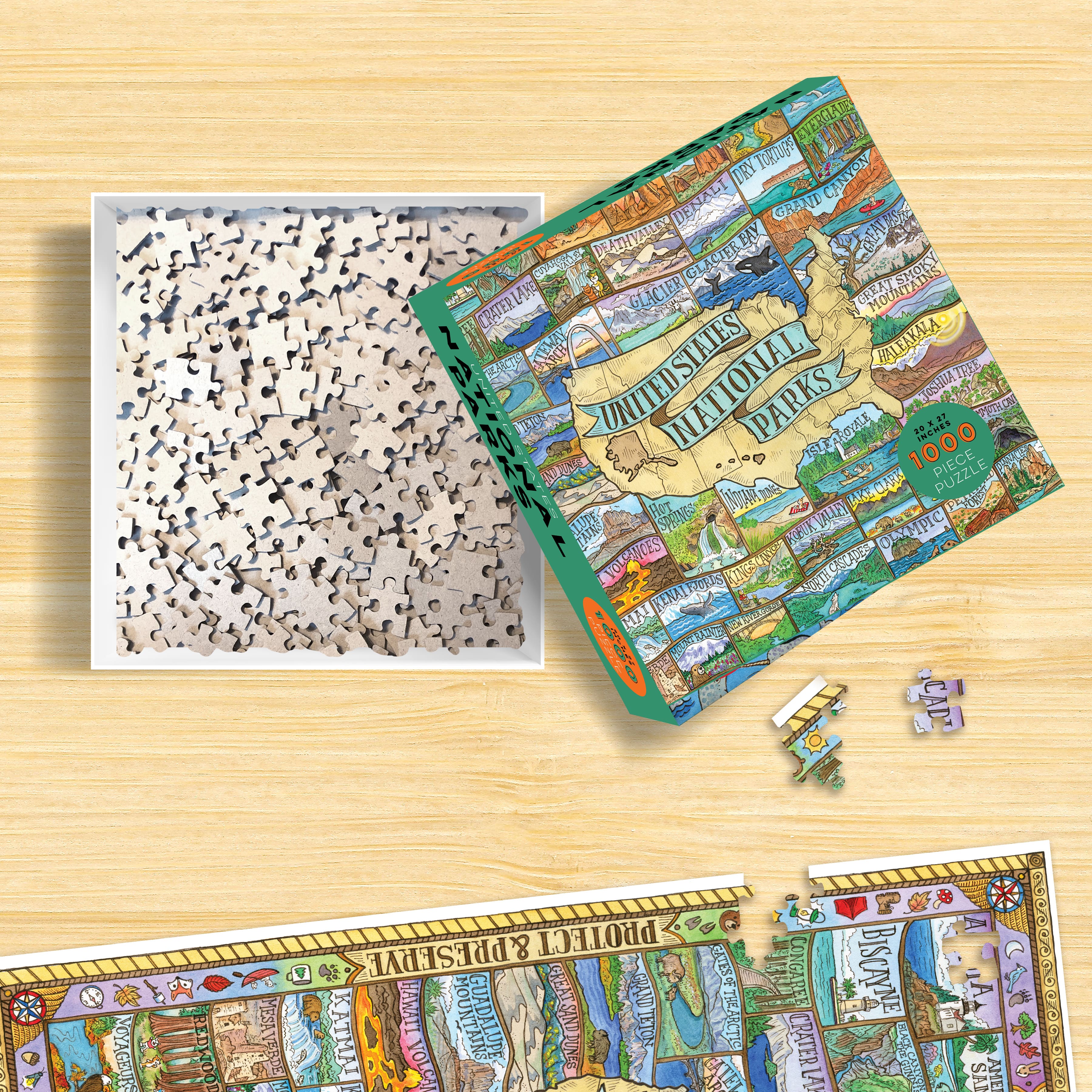 TF Publishing National Parks 1,000 Piece Jigsaw Puzzle