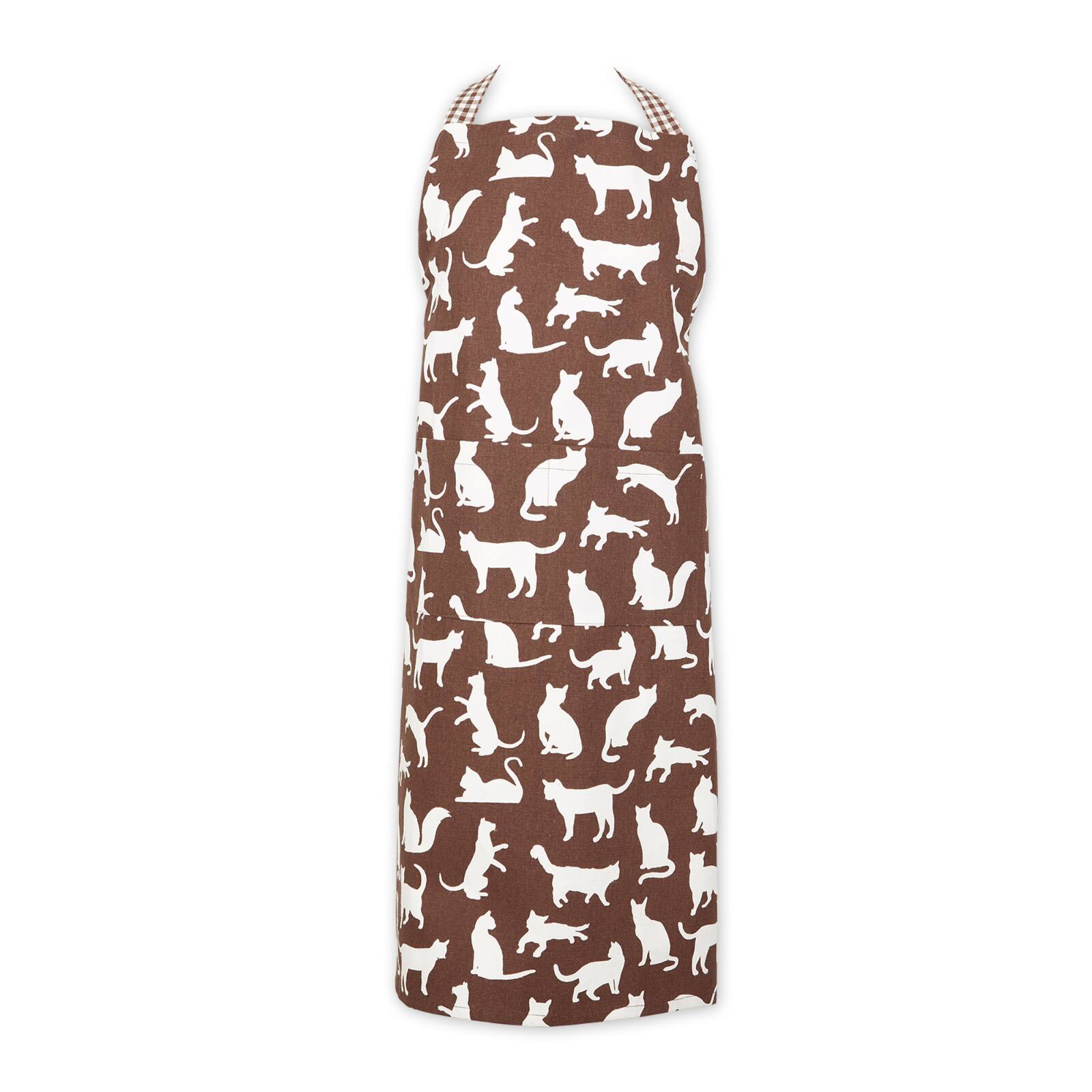 DII&#xAE; Cat Print Chef Apron