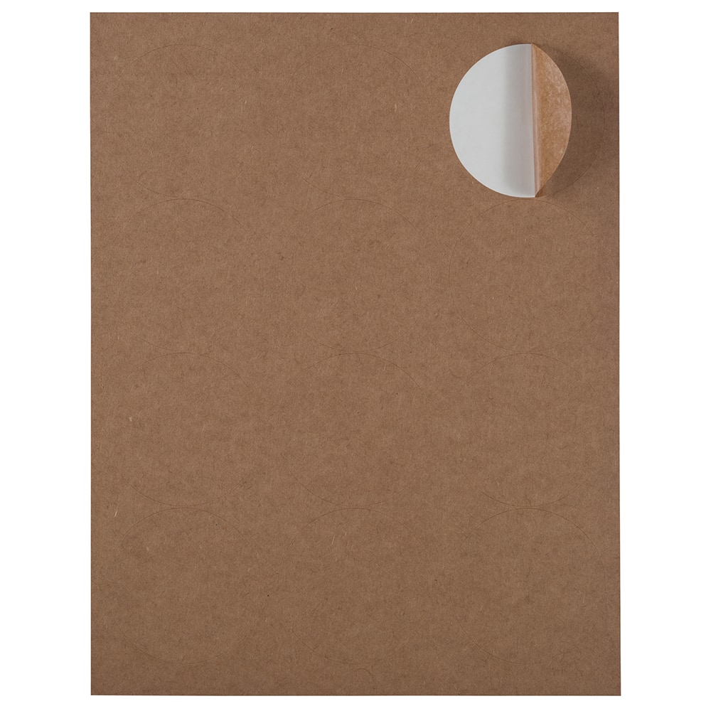 JAM Paper 2.5" Circle Product & Container Labels, 120ct.