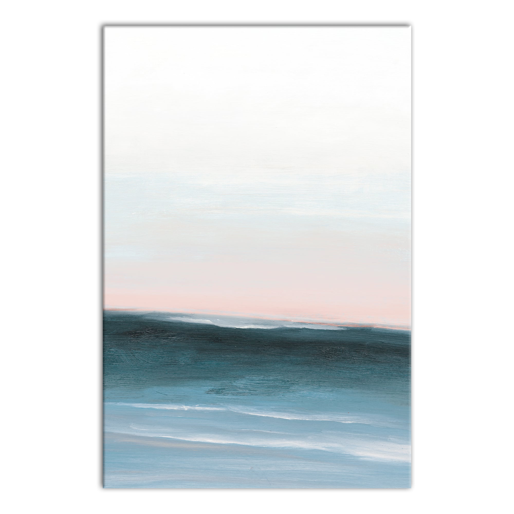 Mod Sea Sunset Canvas Wall Art