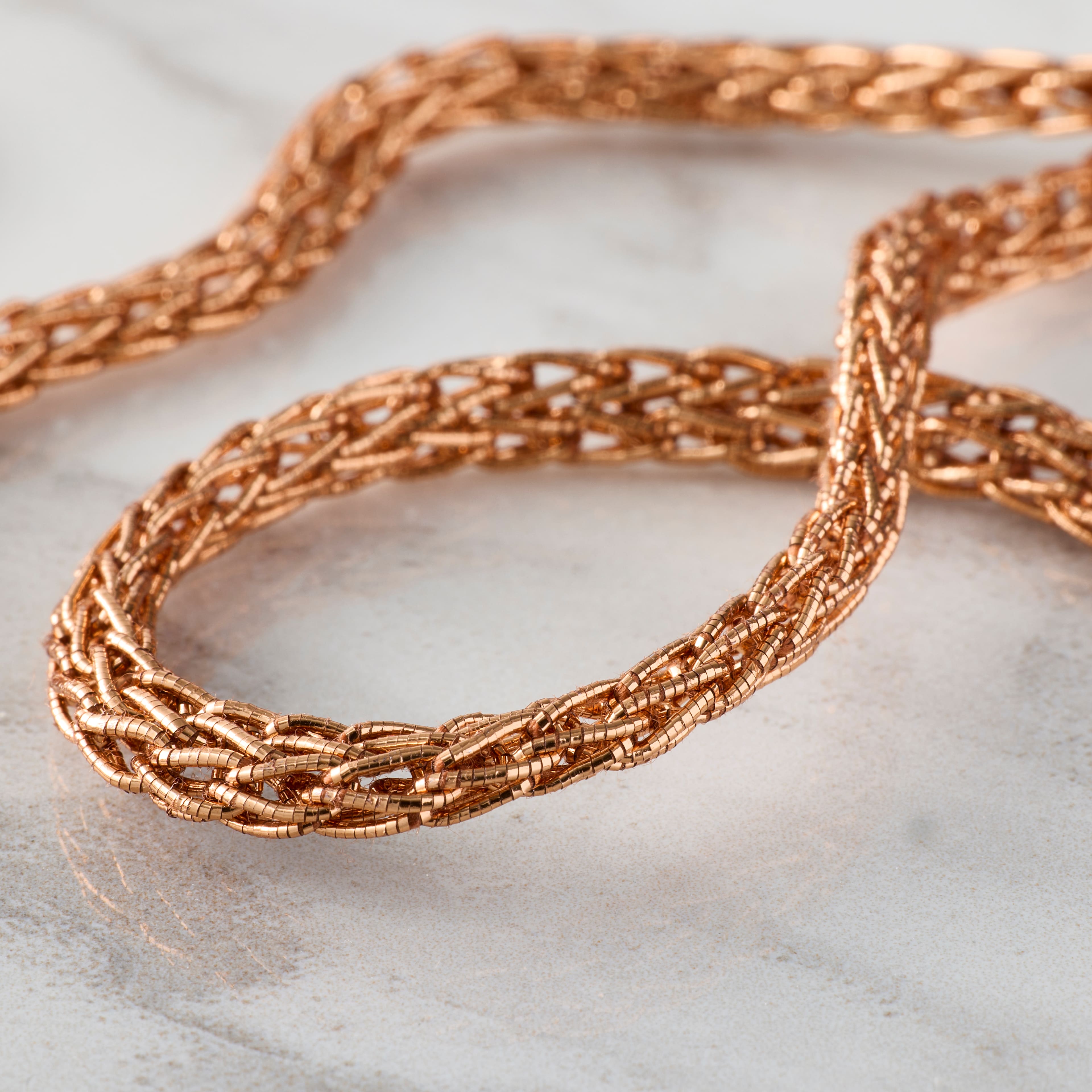 1/5&#x22; x 5yd. Braided Trim Ribbon by Celebrate It&#xAE; Classic