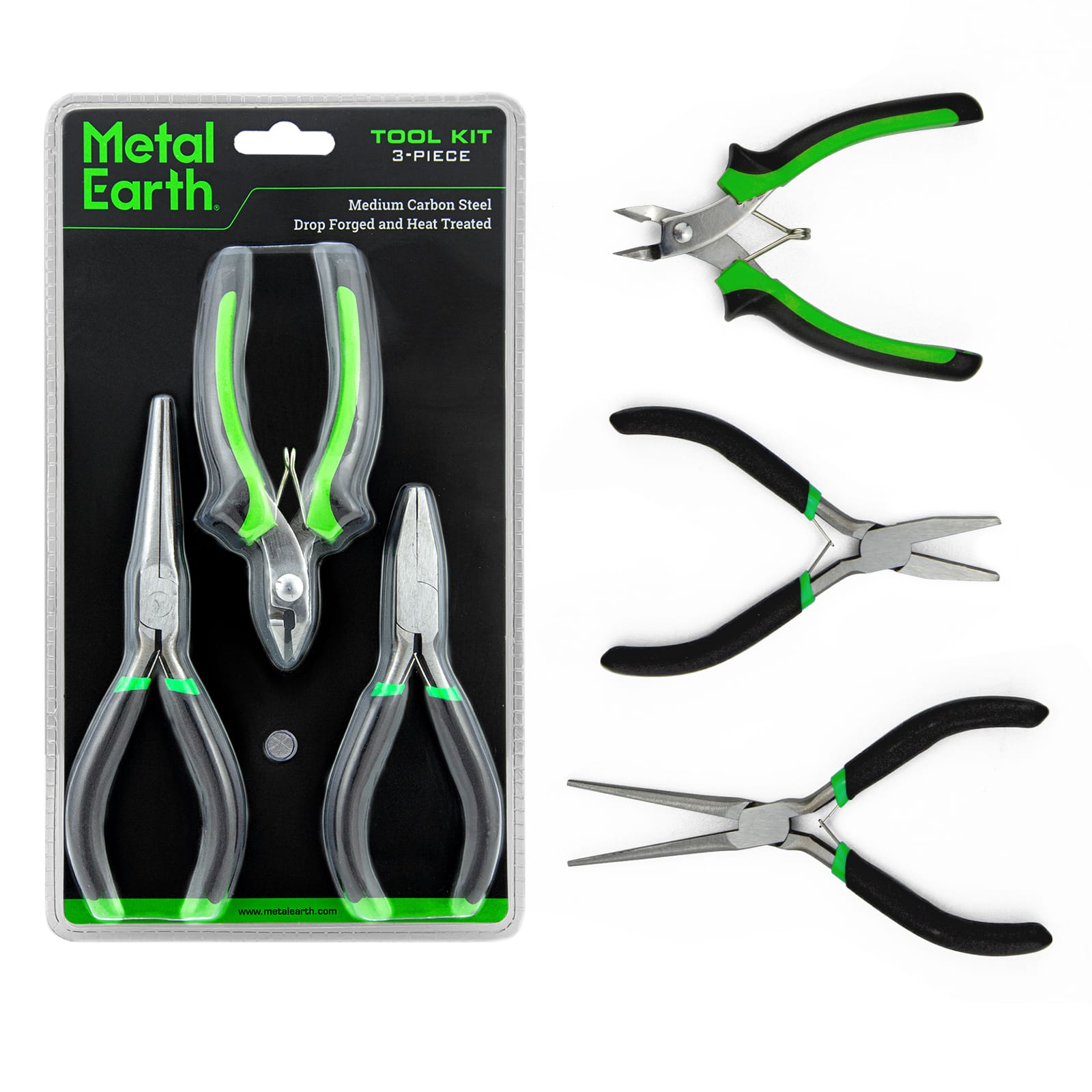 Metal Earth Premium Tool Kit for 3D Model Building Craft Tools Set Pliers Cutter 