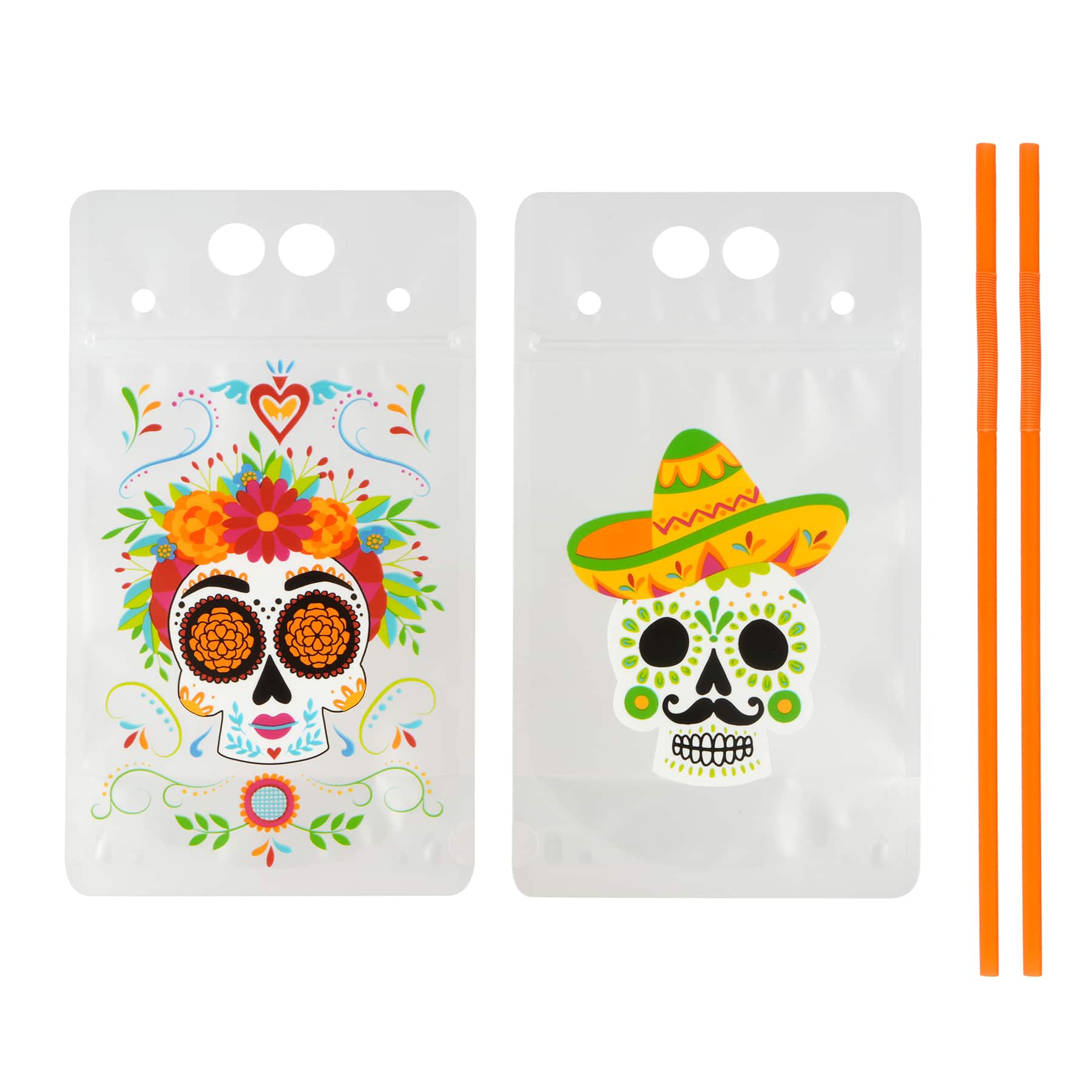 Day of the Dead Drink Pouches by Ashland&#xAE;