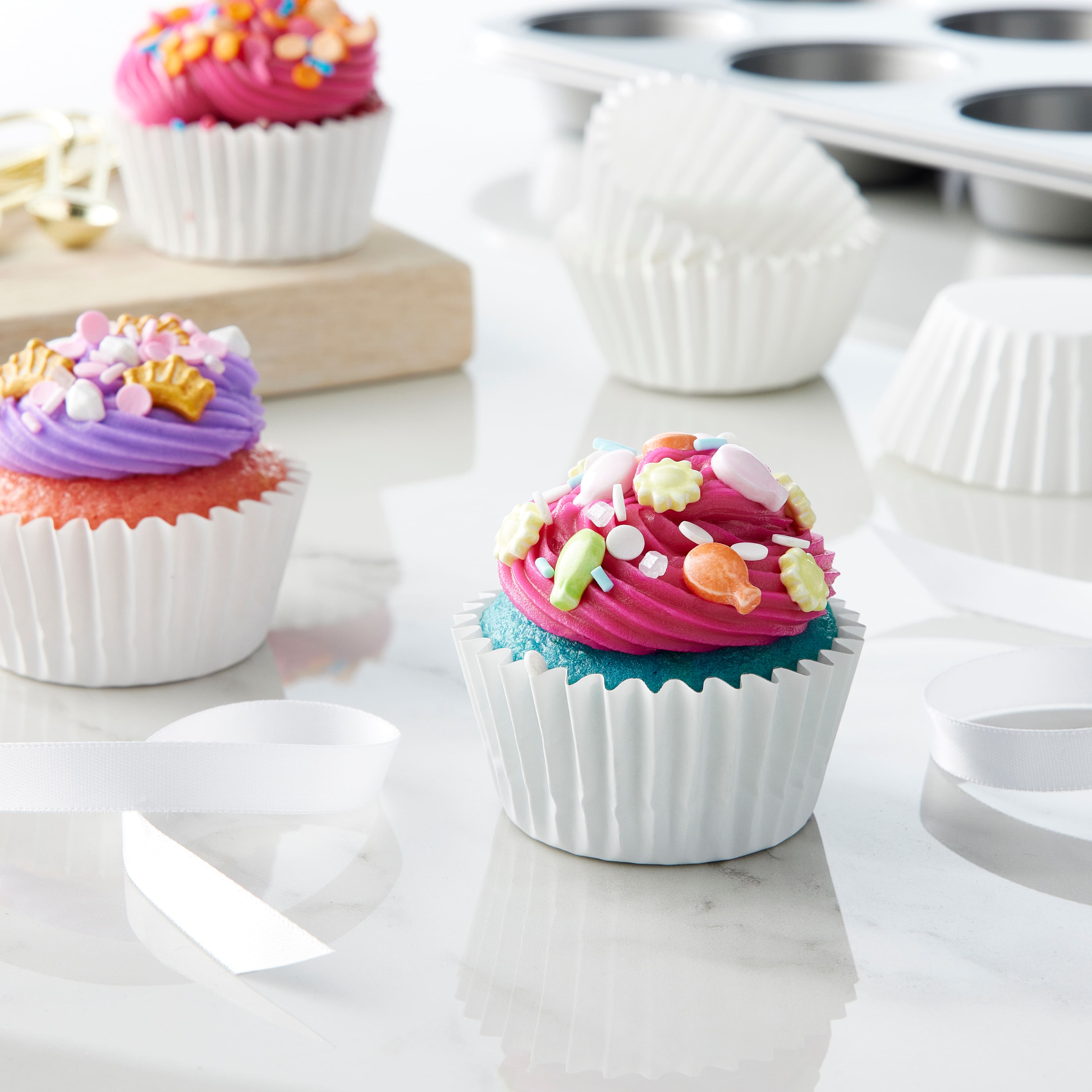Grease-Resistant Baking Cups by Celebrate It&#xAE;