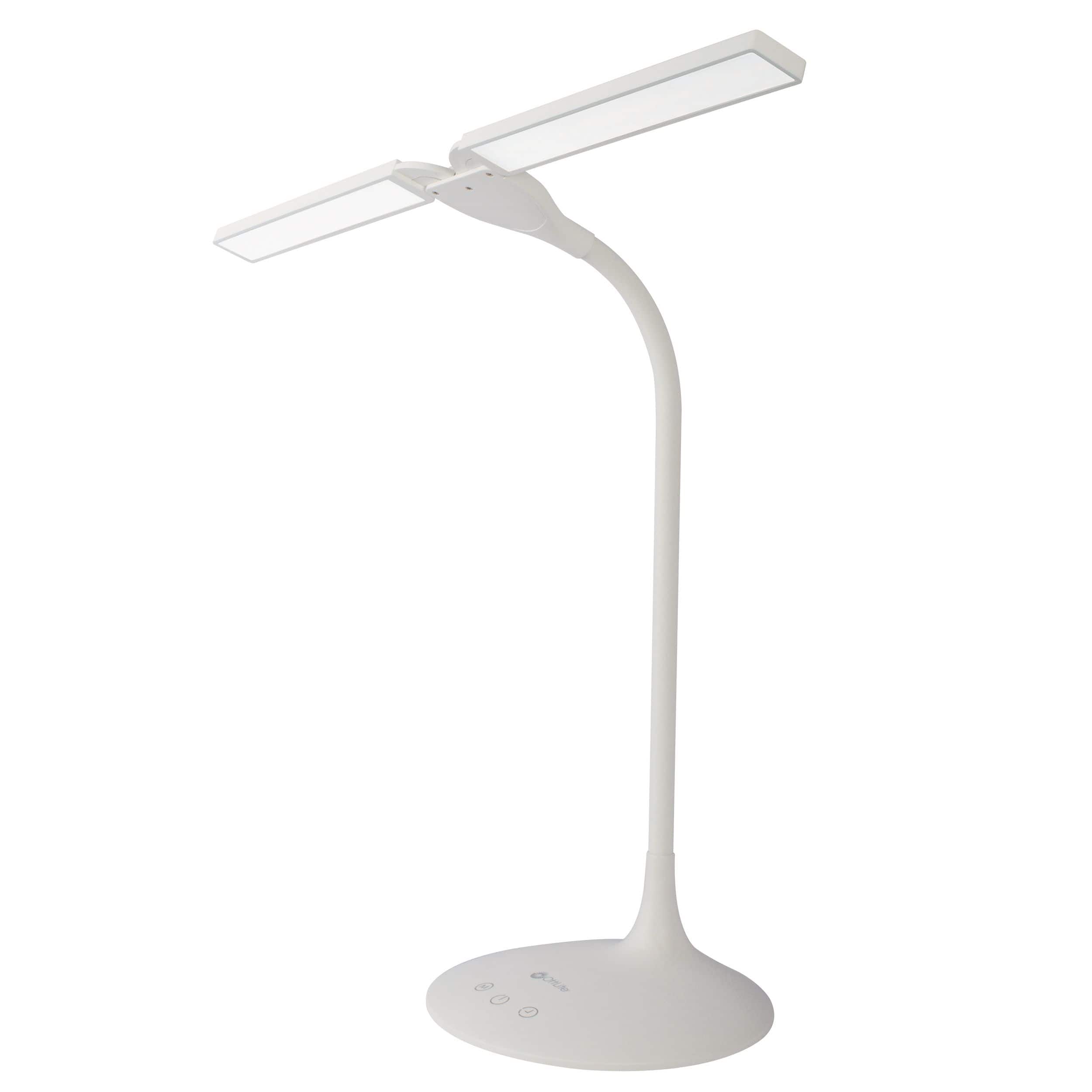 OttLite 26&#x22; Dual Shade LED Desk Lamp