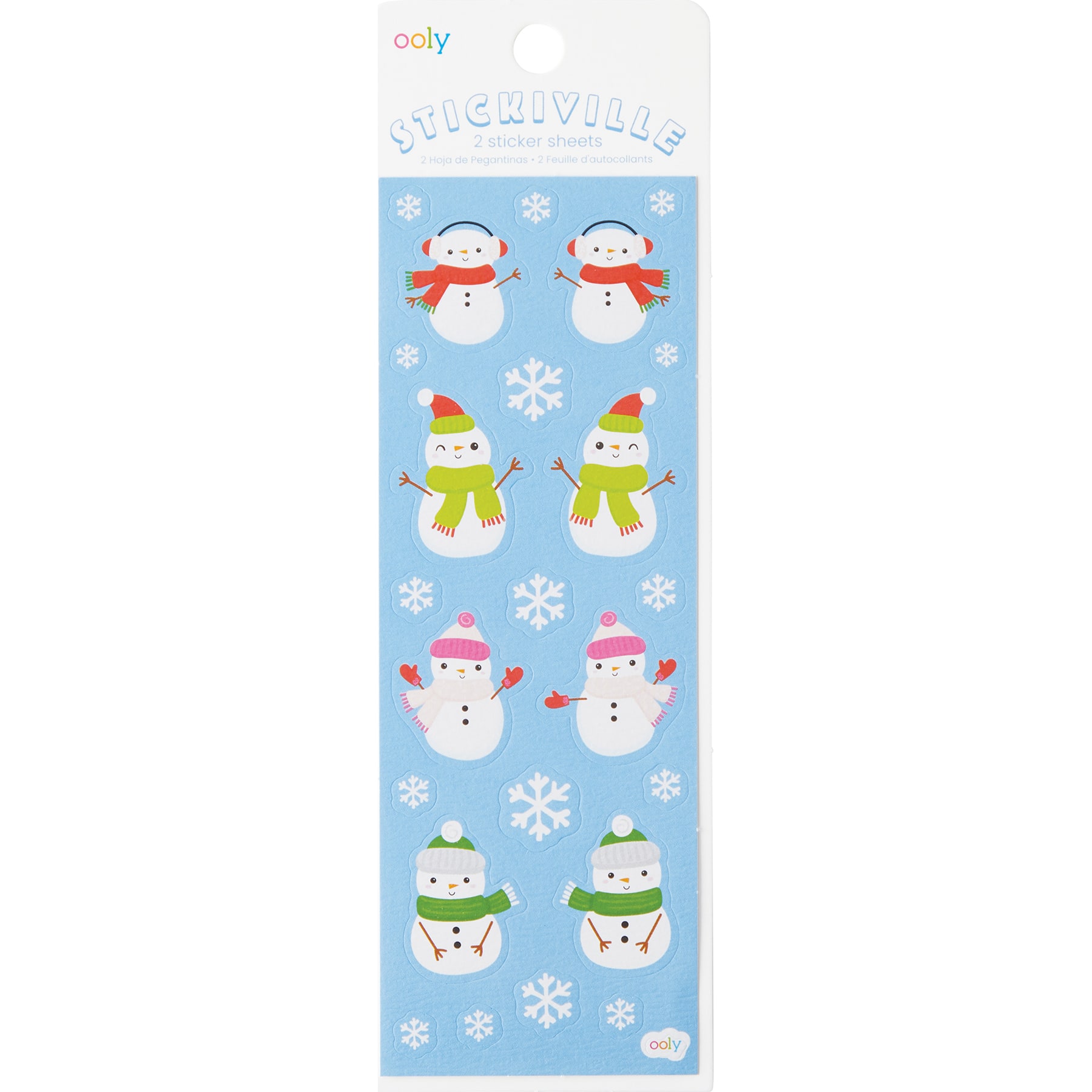 Ooly Stickiville Snow Friends Stickers