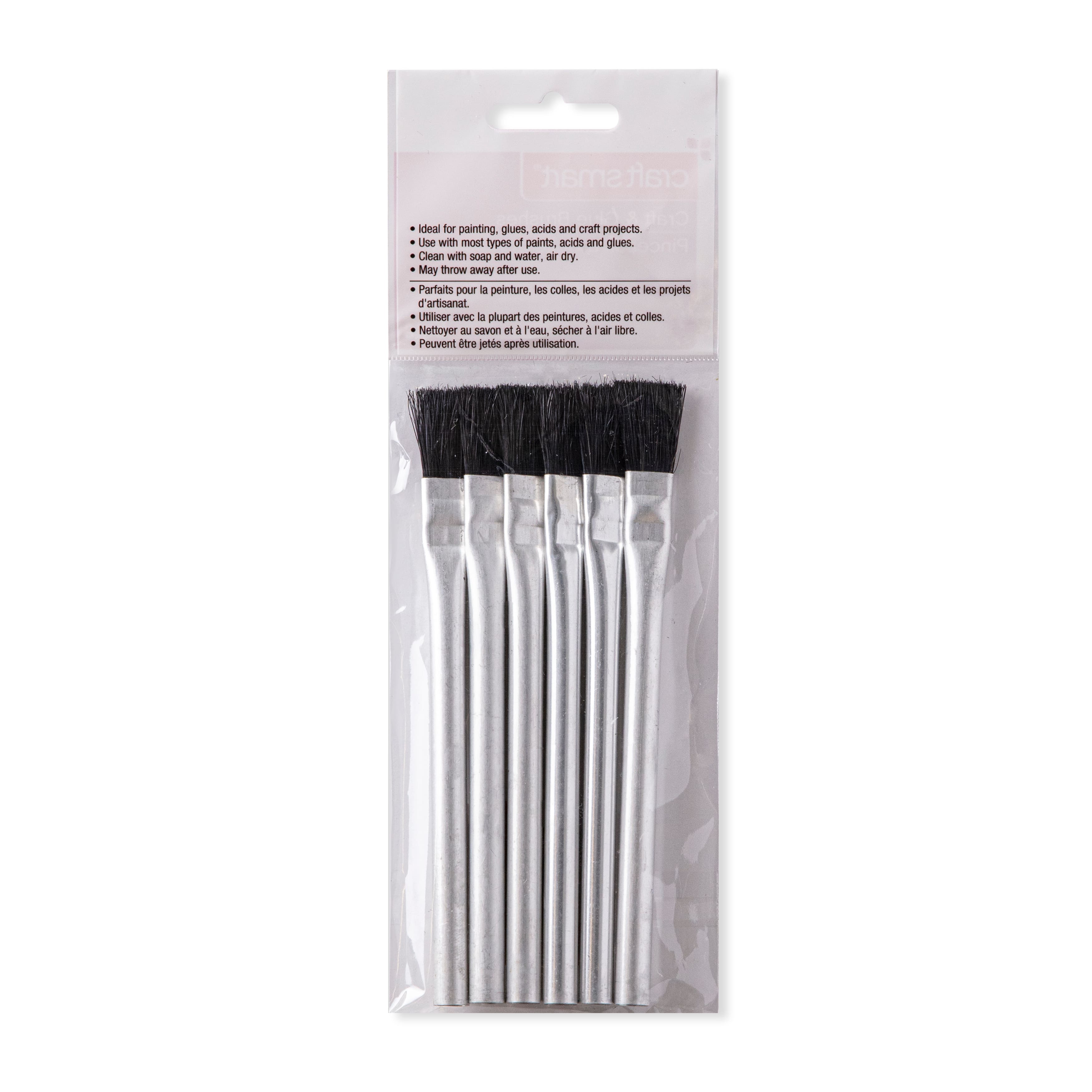 Disposable Acid Brush Horsehair Bristle Shop Hobby Brushes Glue