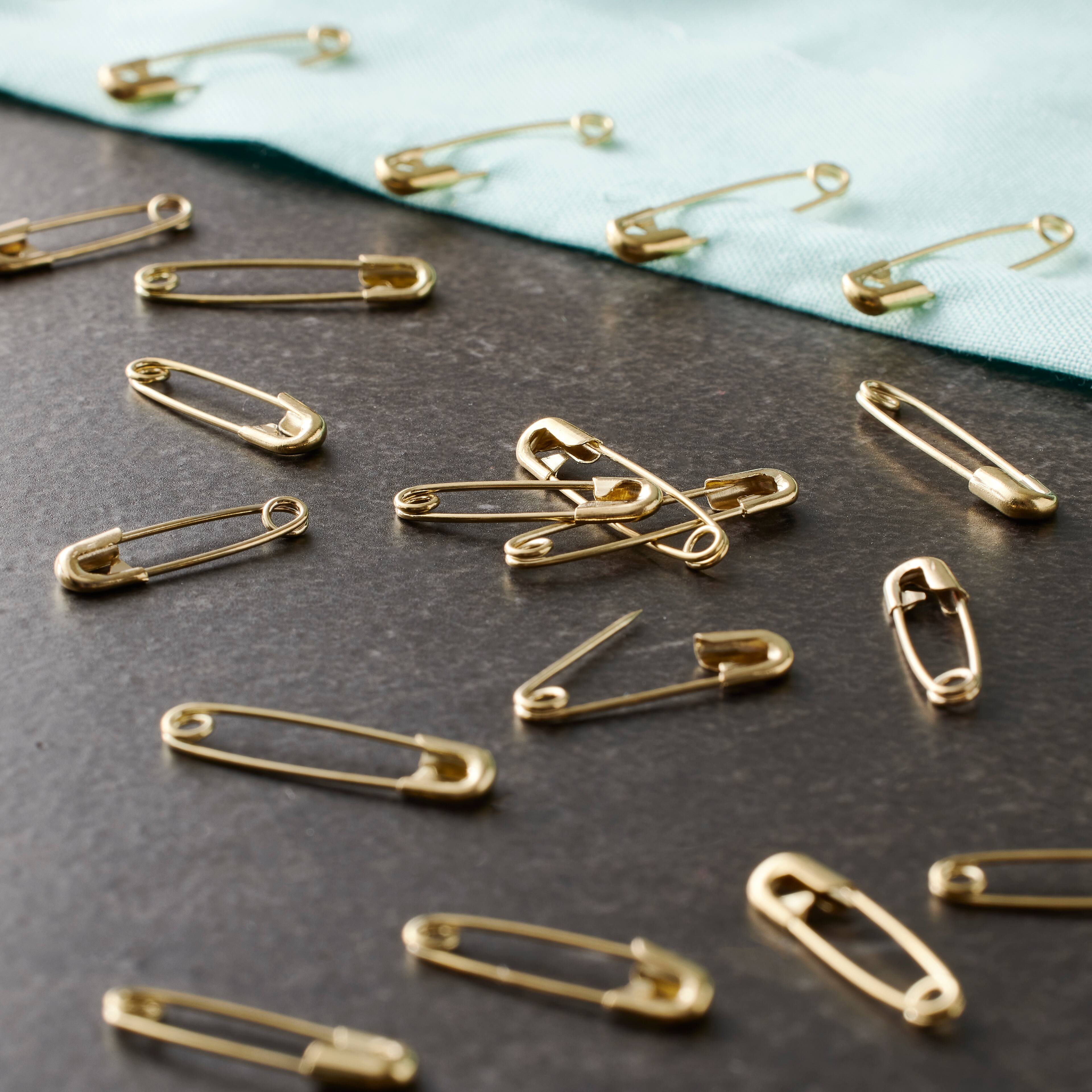 12 Packs: 50 ct. (600 total) Safety Pins by Loops & Threads™