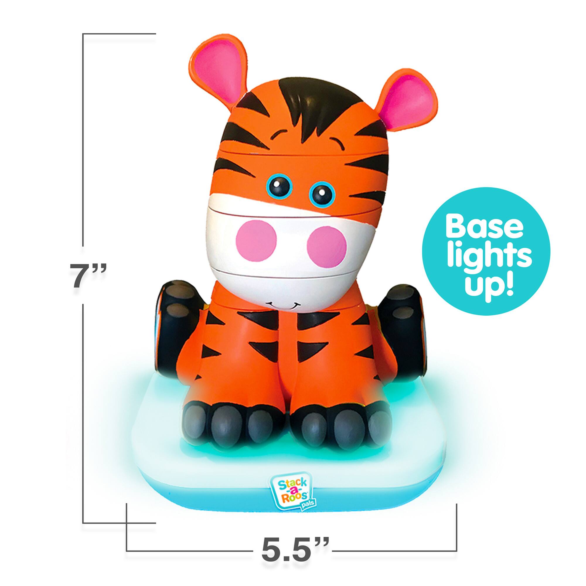 Stack-a-Roos Pals&#x2122; Baby Tiger Stacking Animal Tower