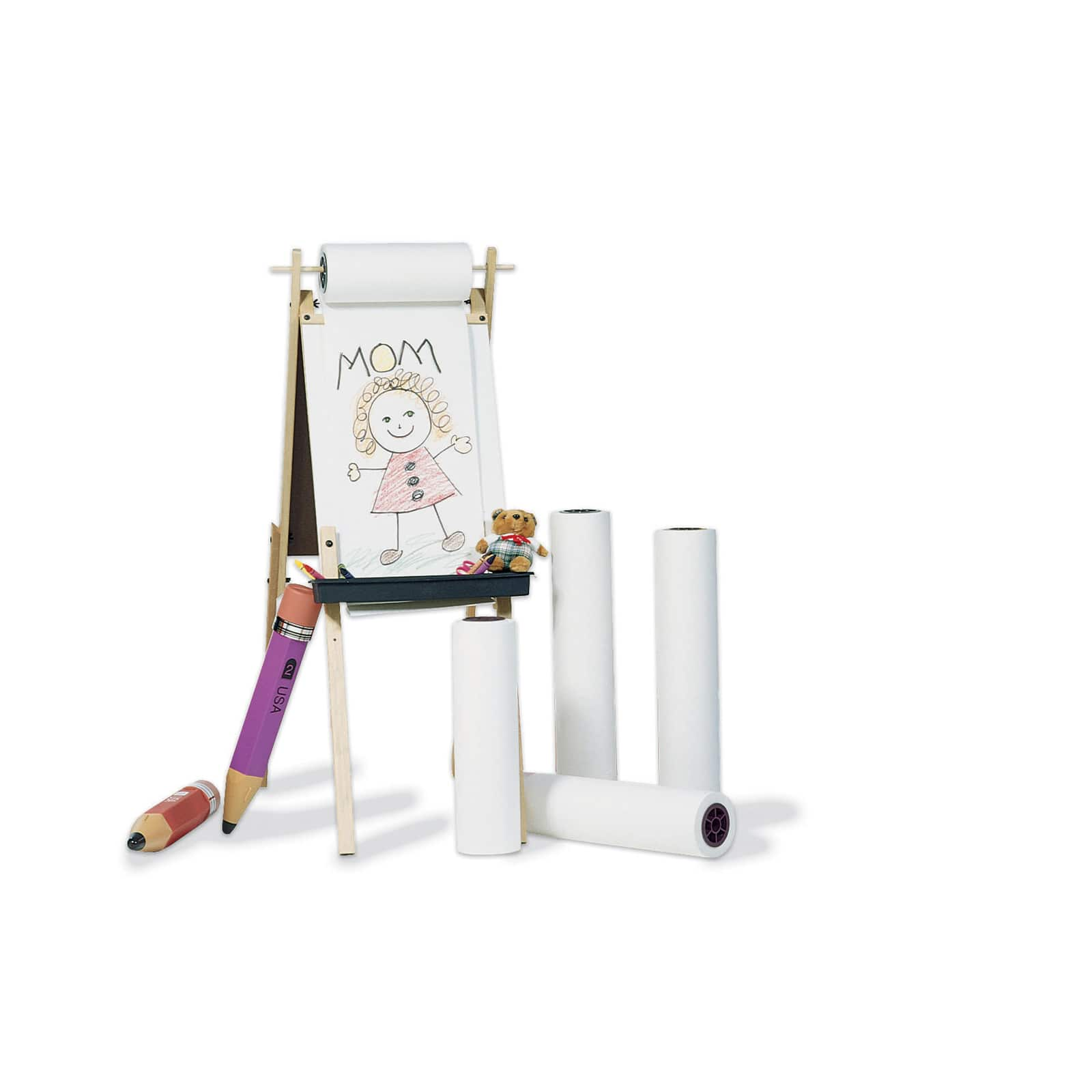 Pacon&#xAE; 18&#x22; x 50ft. White Art &#x26; Easel Roll, 3ct.