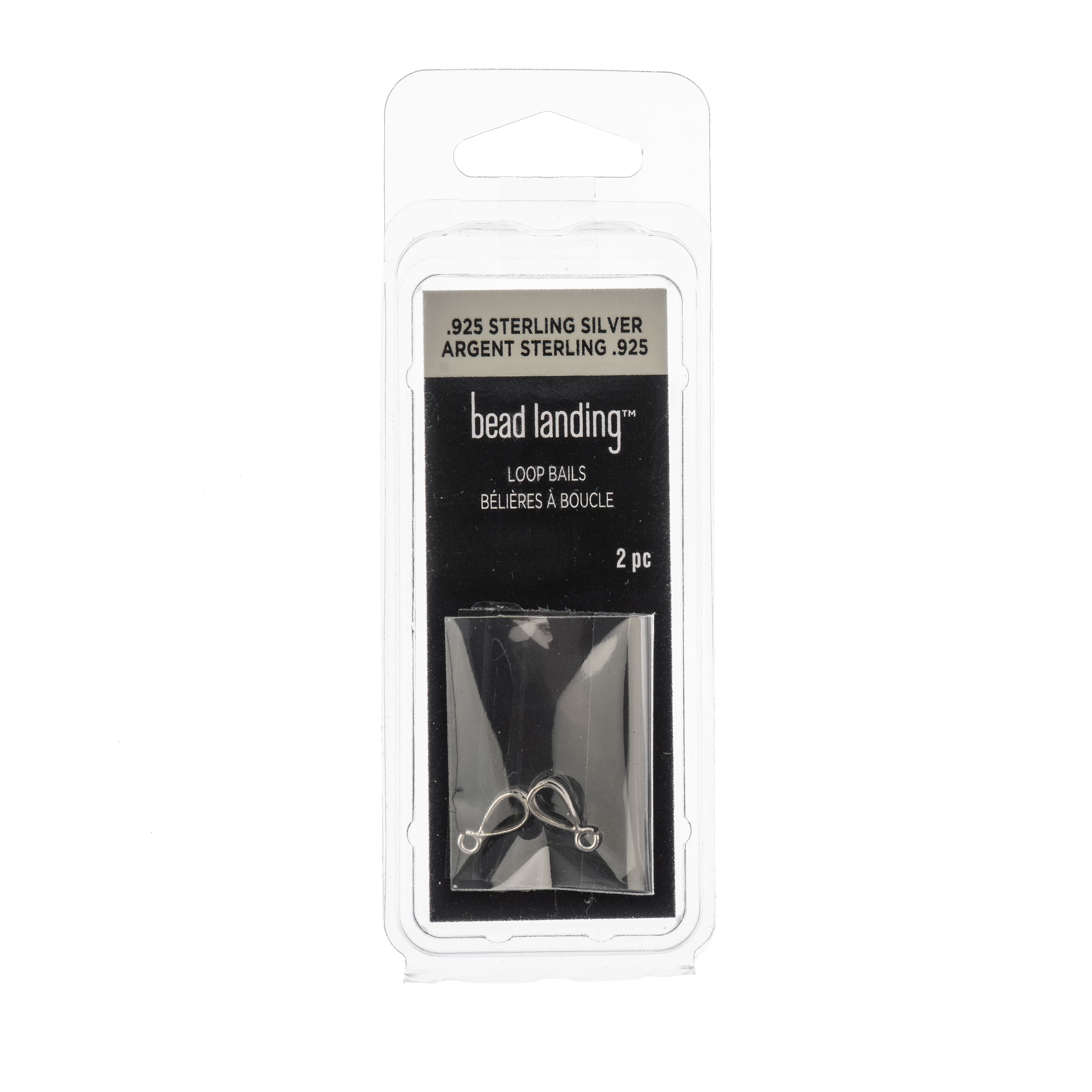 5.7mm Sterling Silver Small Bail Ring, 2ct. by Bead Landing™