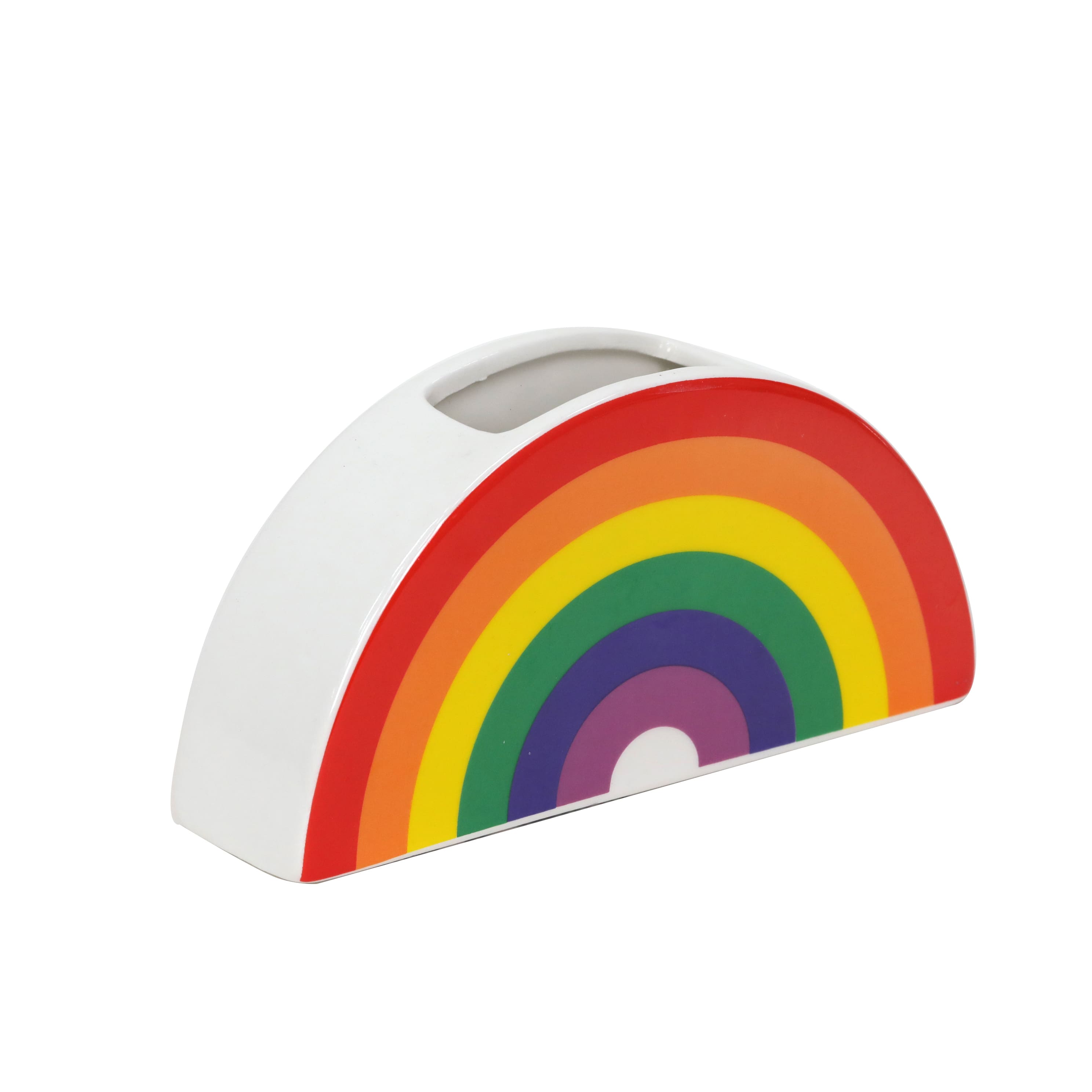 7&#x22; Pride Rainbow Ceramic Vase by Celebrate It&#x2122;