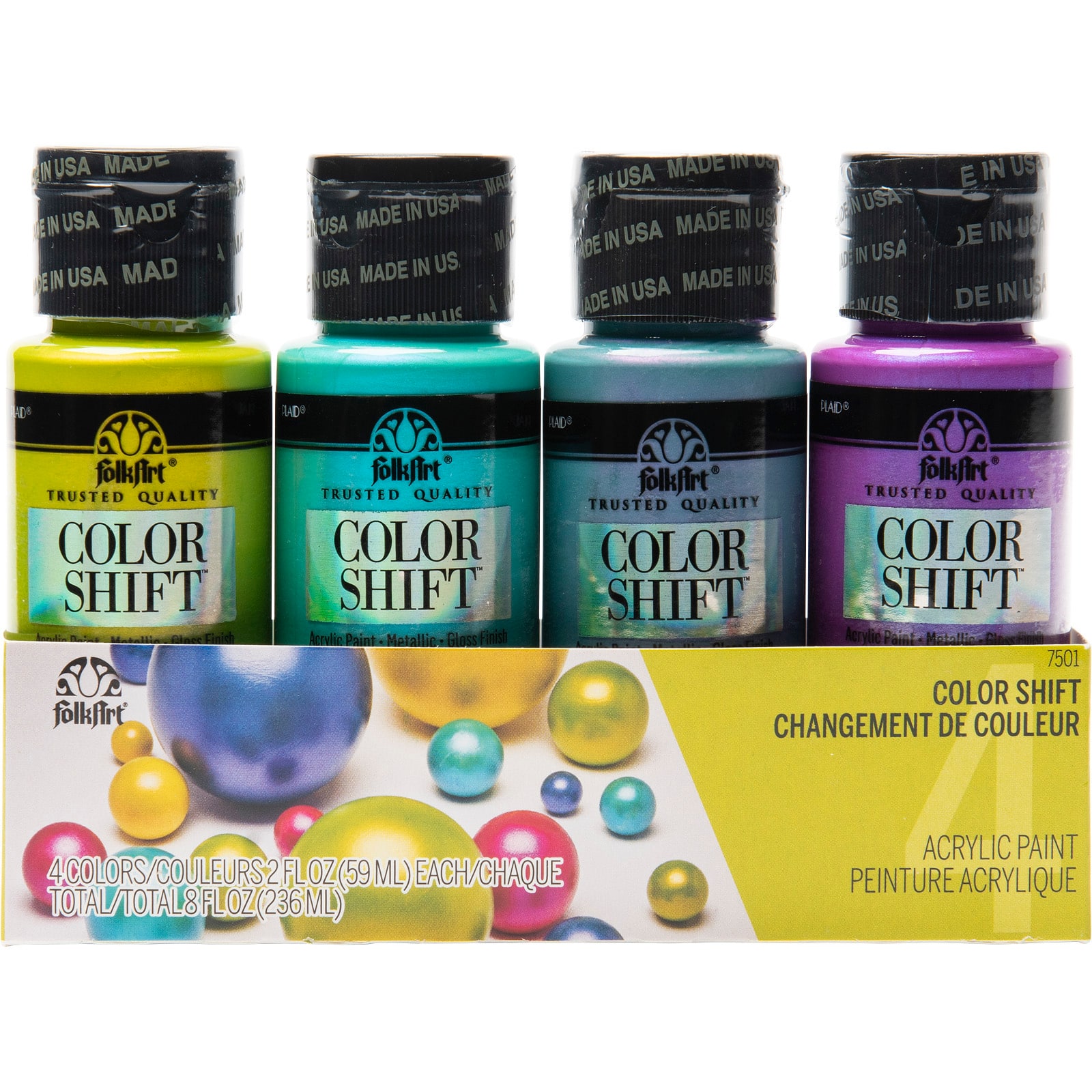  FolkArt Outdoor Acrylic Paint in Assorted Colors (2