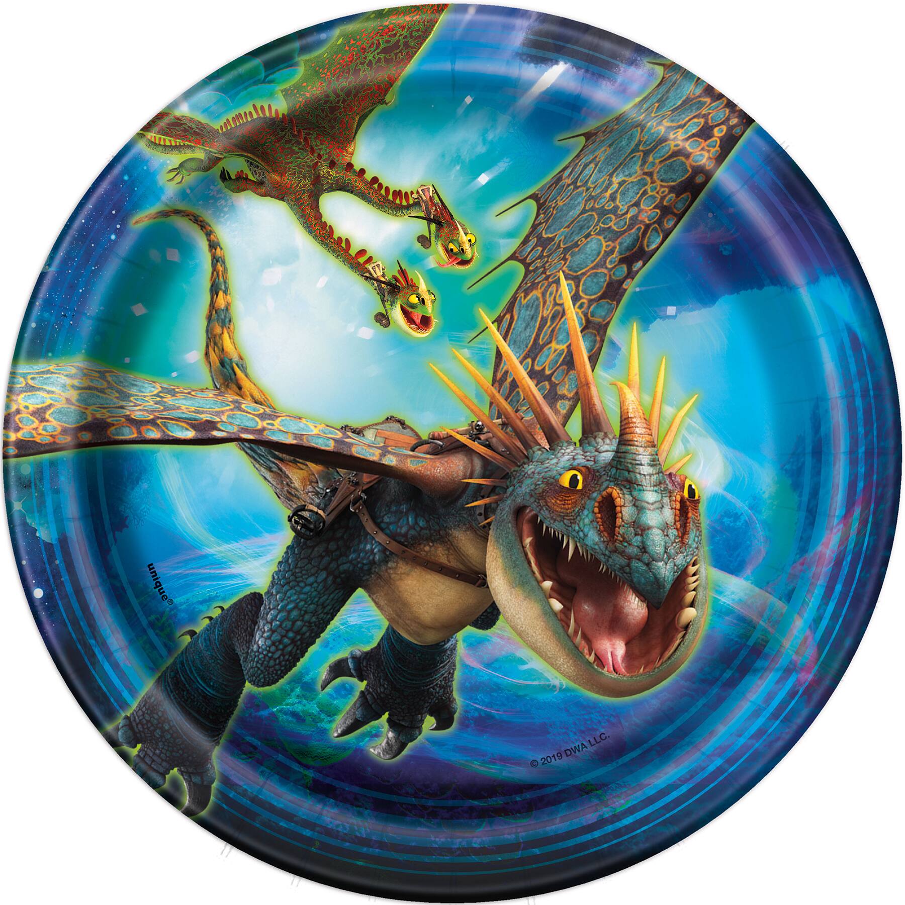Httyd Birthday Cake Plates How To Train Your Dragon Party Supplies