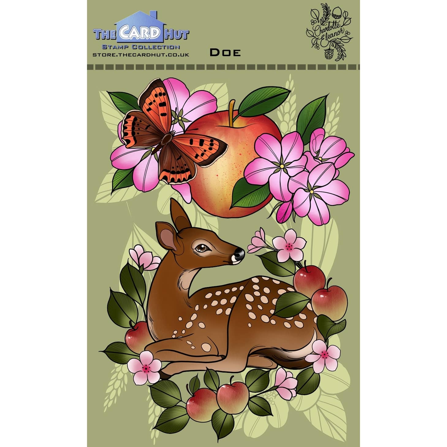 The Card Hut Doe Clear Stamps by Charlotte Eleanor