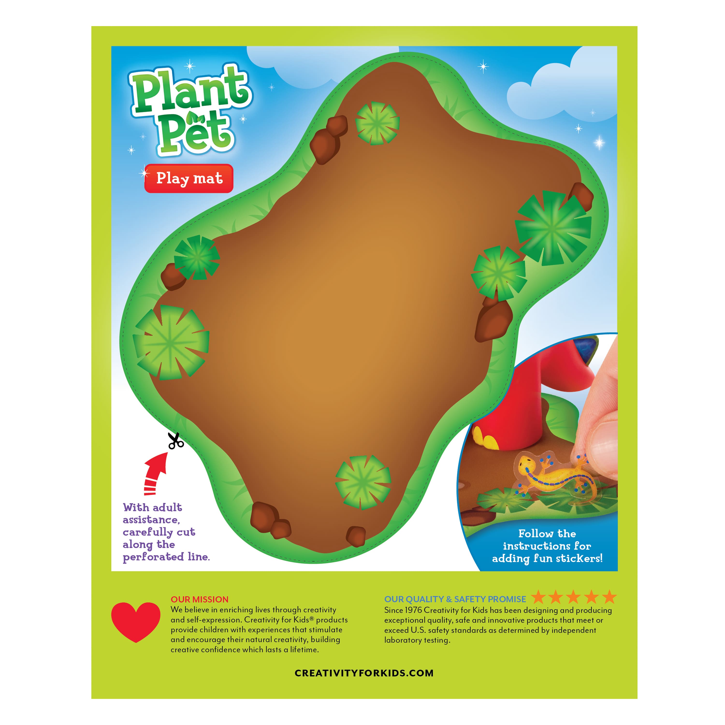 Creativity for Kids® Self-Watering Plant Pet Dinosaur