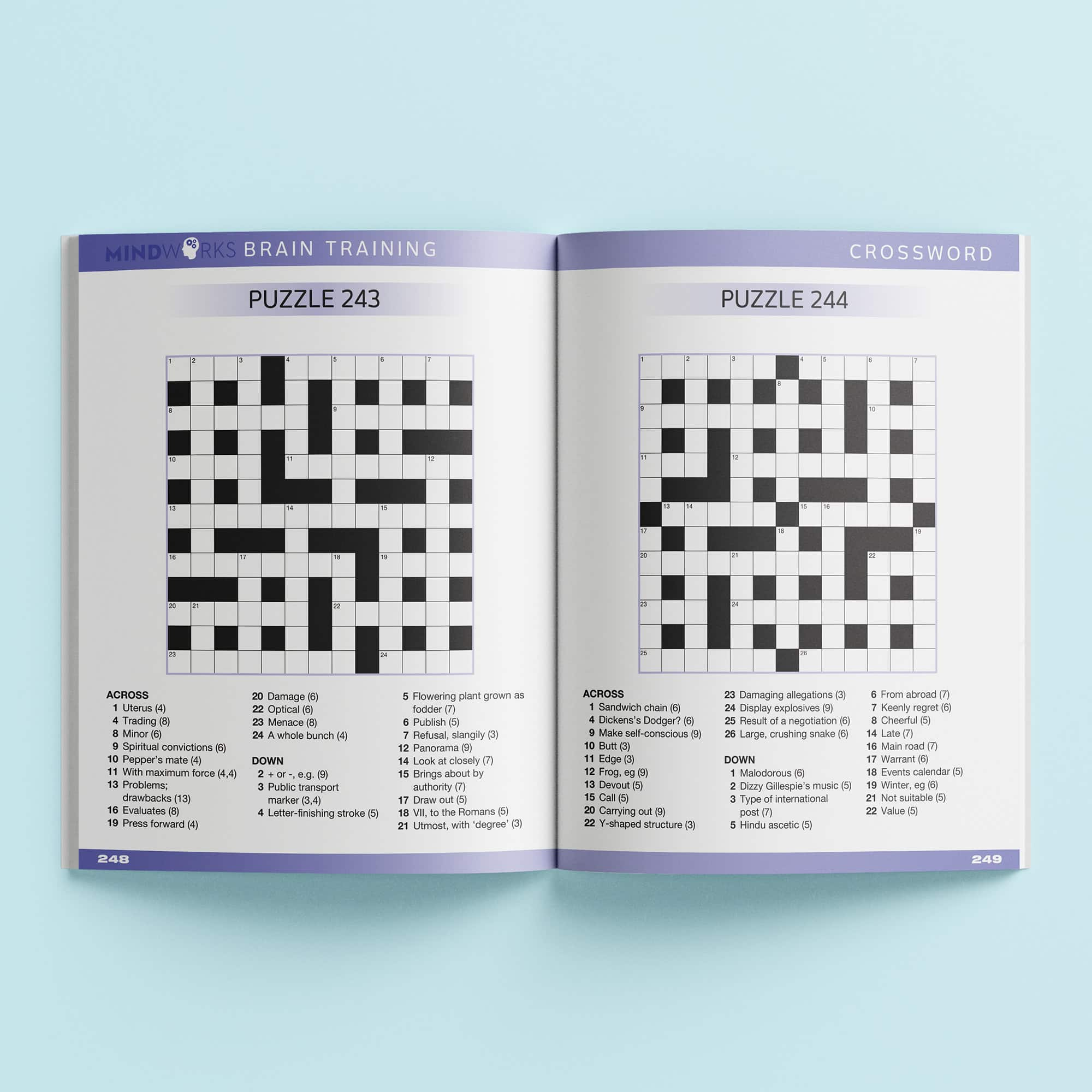 Mindworks Brain Training Crossword Puzzles | Michaels