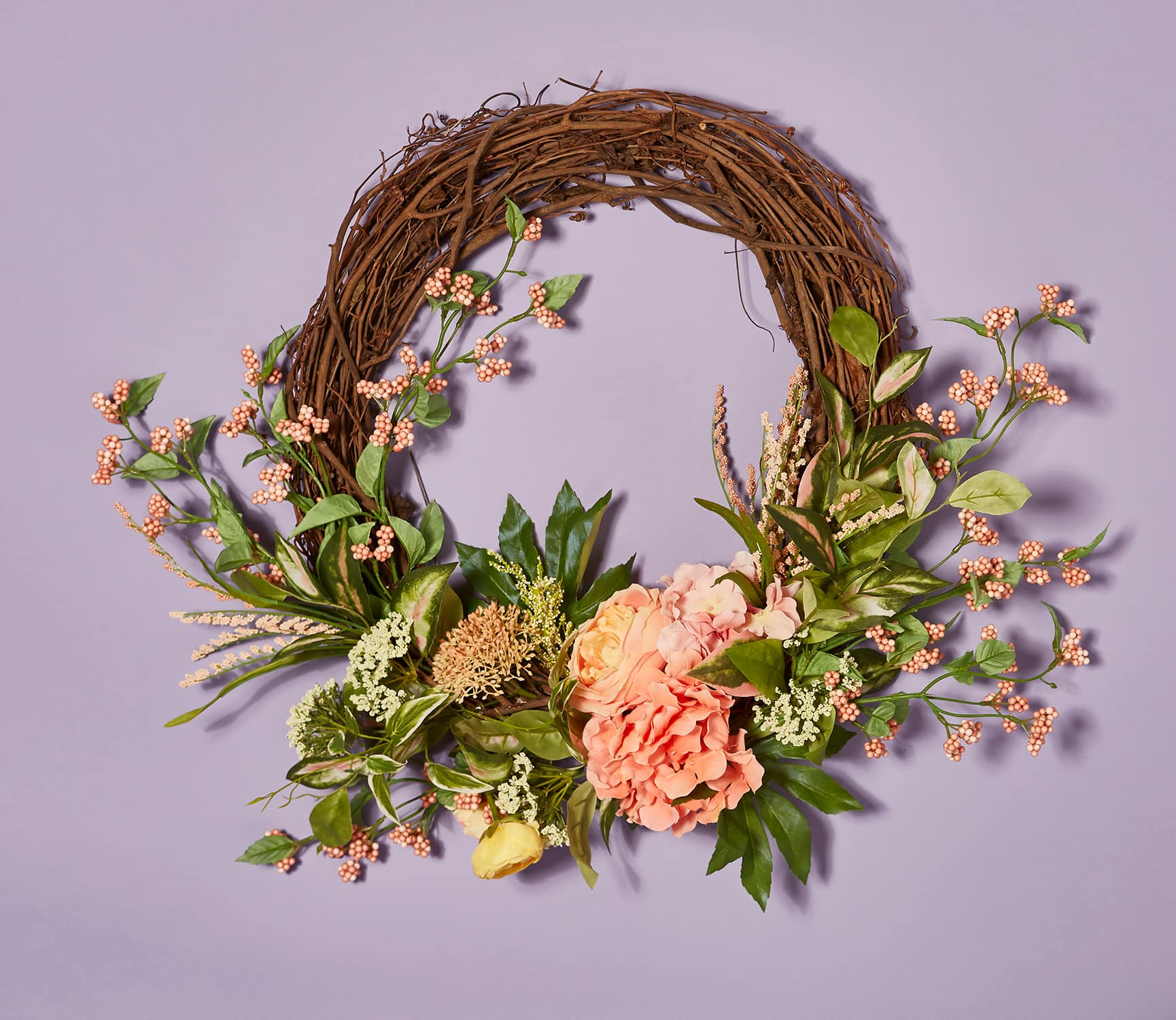 Spring Floral Grapevine Wreath | Michaels