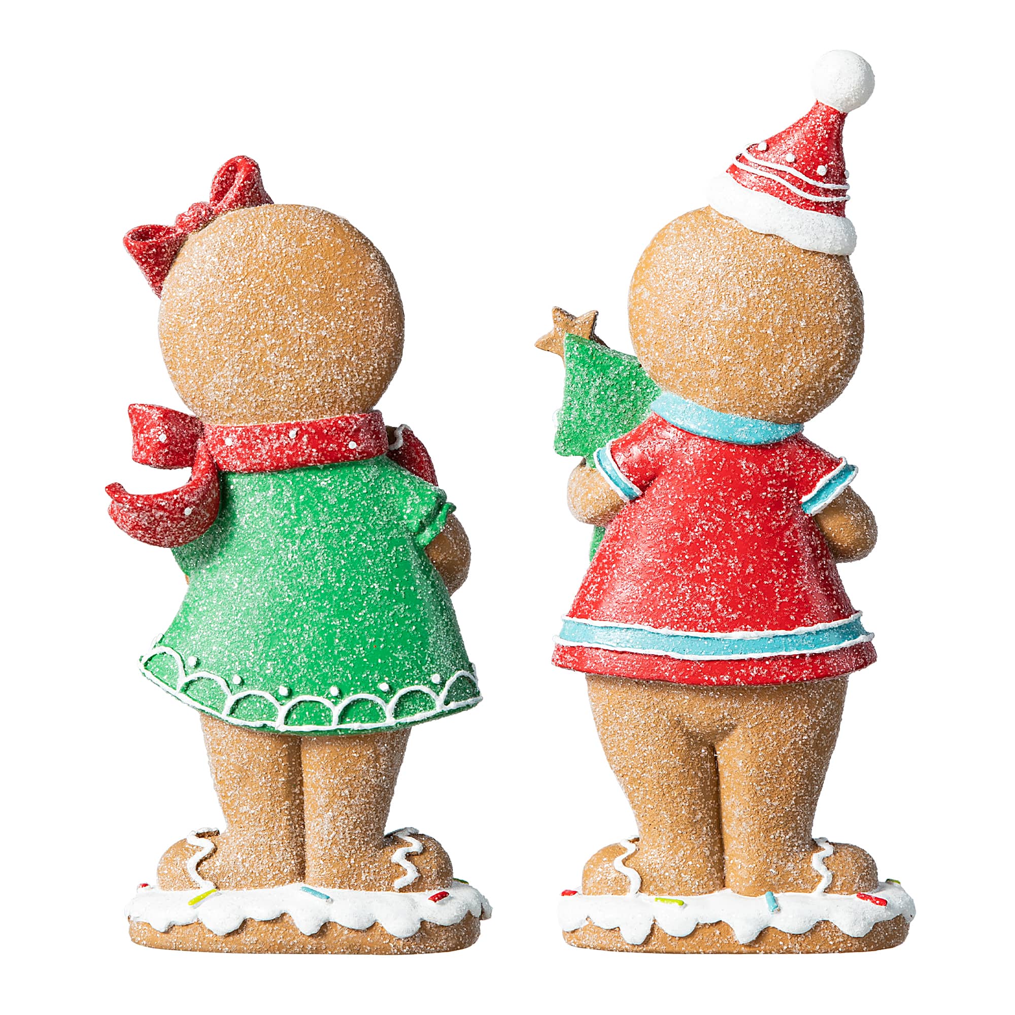 Glitzhome® Gingerbread Table Décor Set