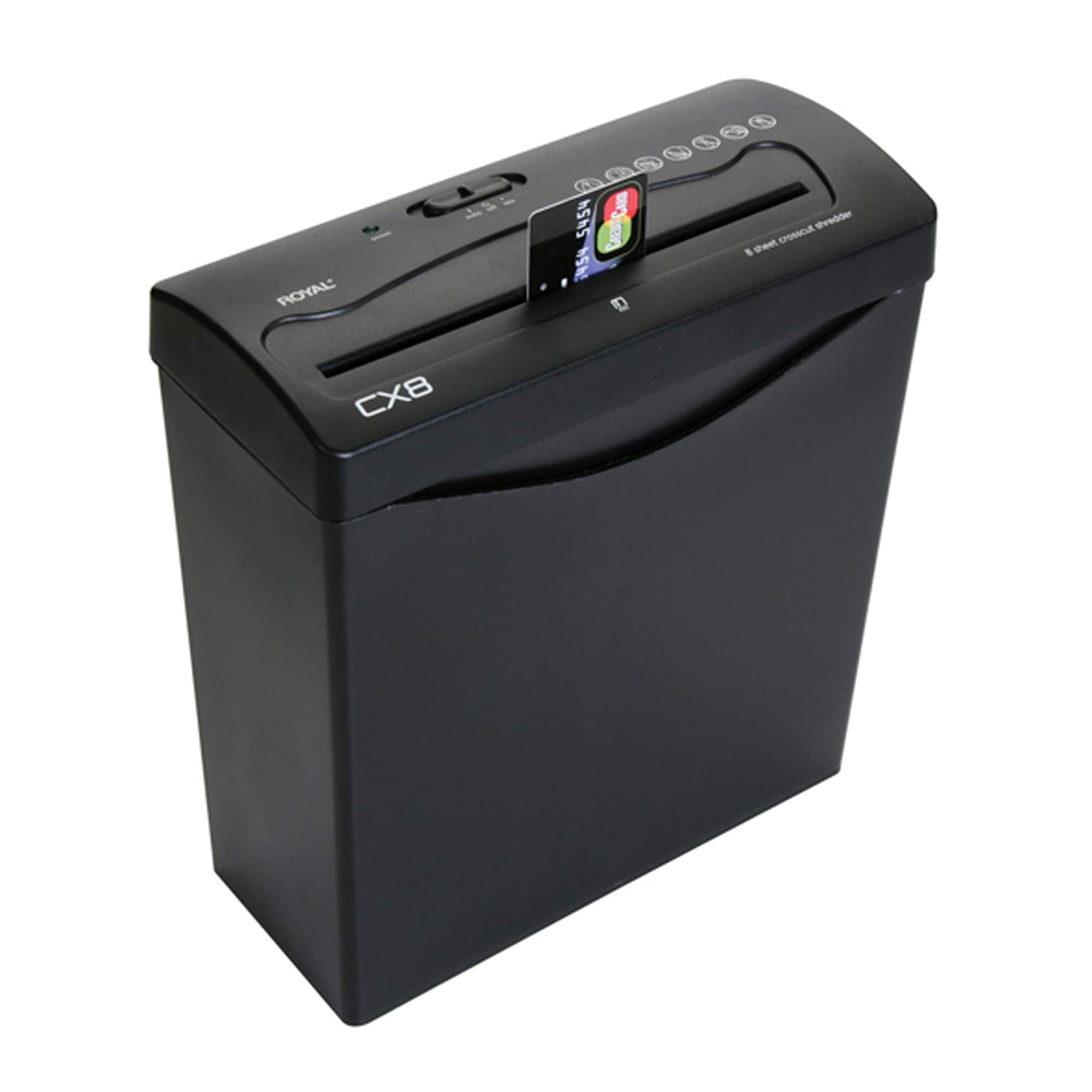 Royal&#xAE; CX8 Crosscut Shredder