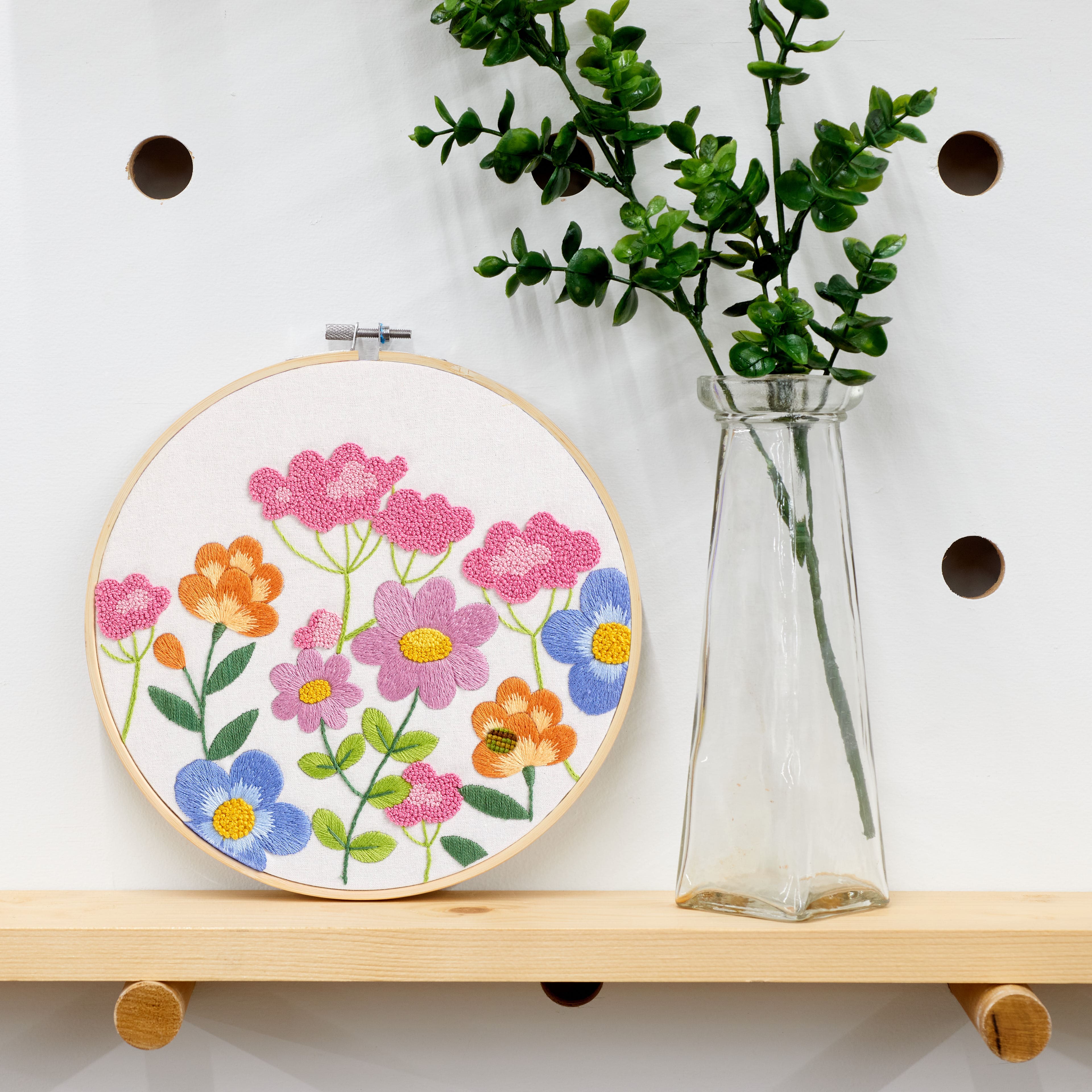 6&#x22; Garden Fresh Embroidery Kit by Loops &#x26; Threads&#xAE;