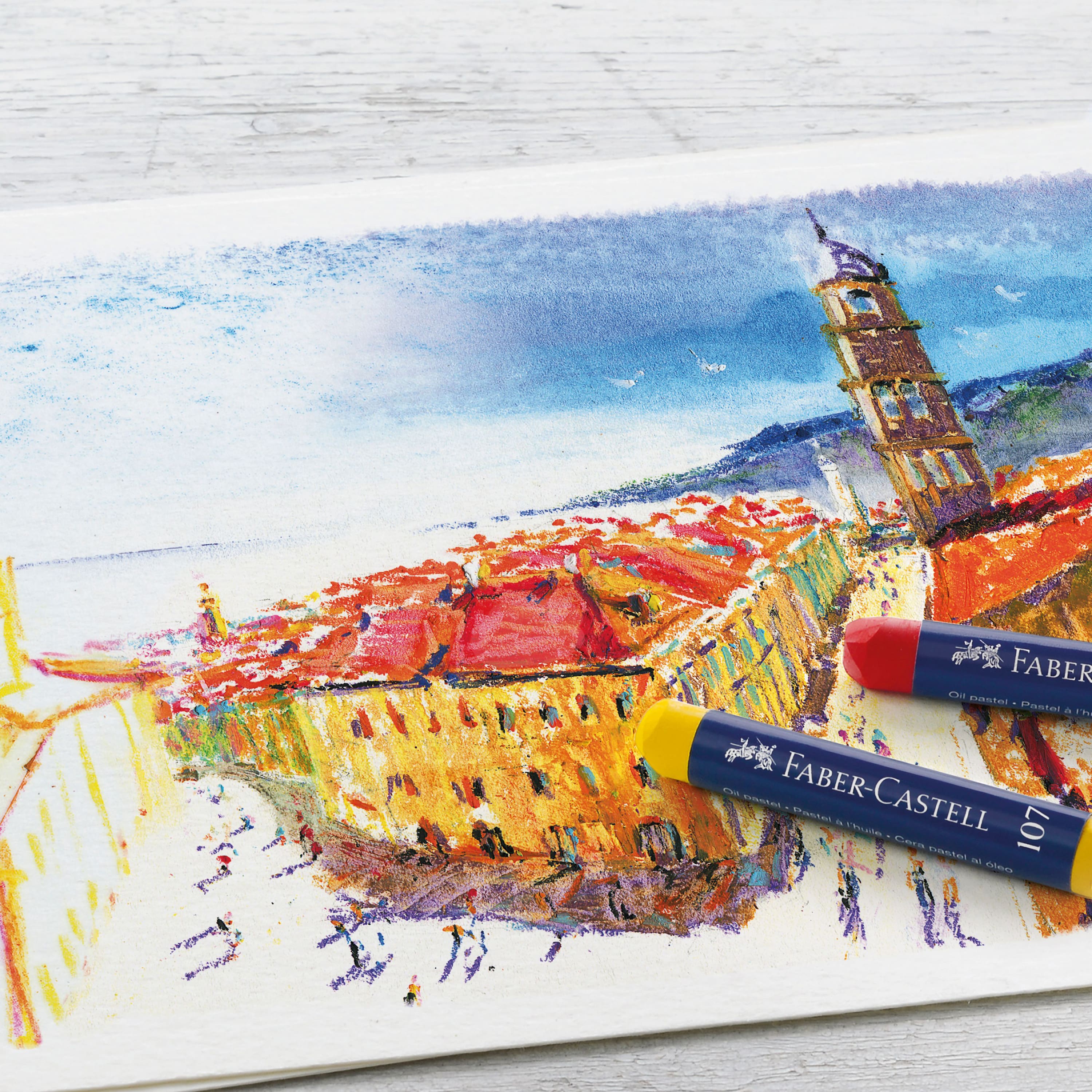 Faber-Castell&#xAE; 36 Color Oil Pastel Set