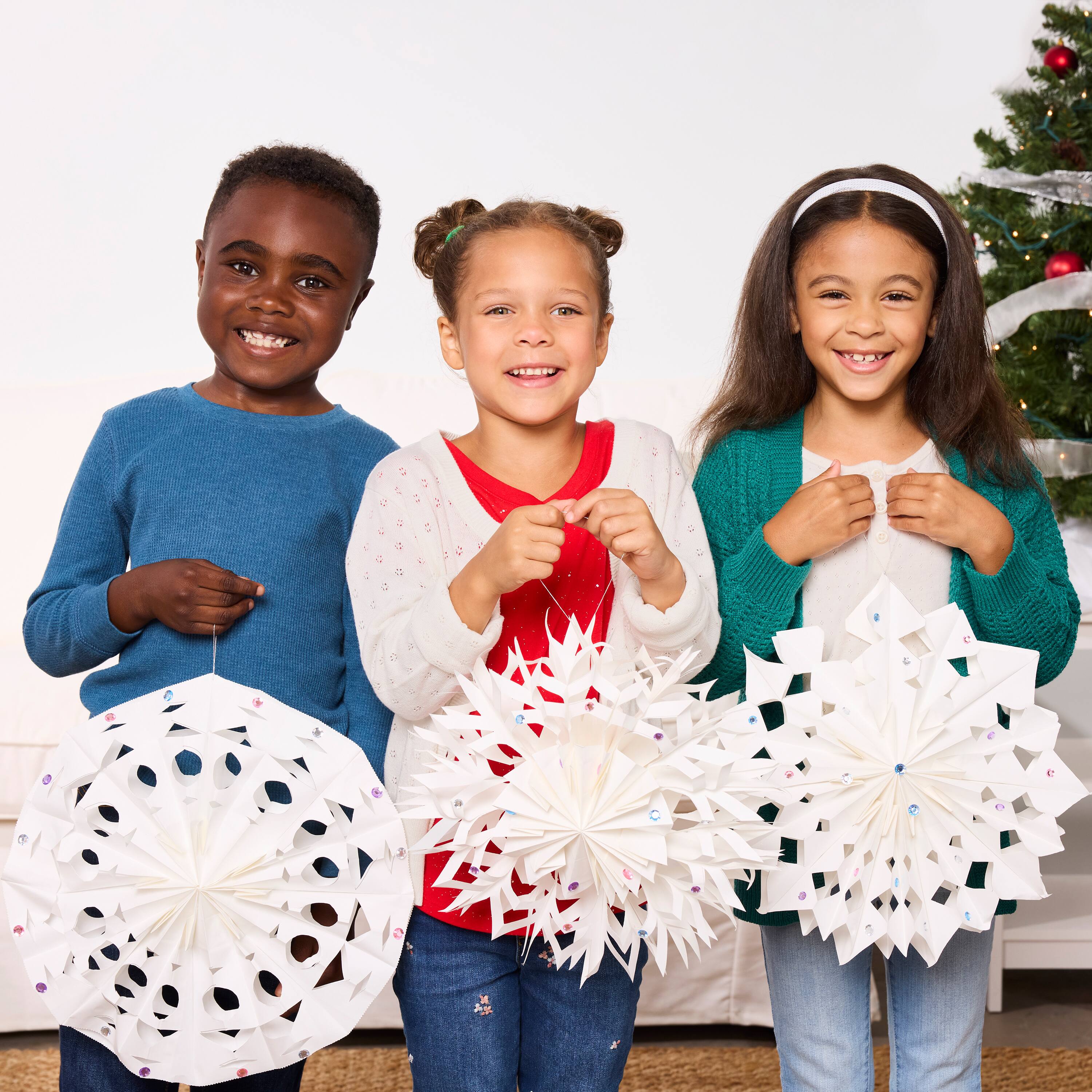 Creativity for Kids&#xAE; Make Your Own Snowflake Ornaments