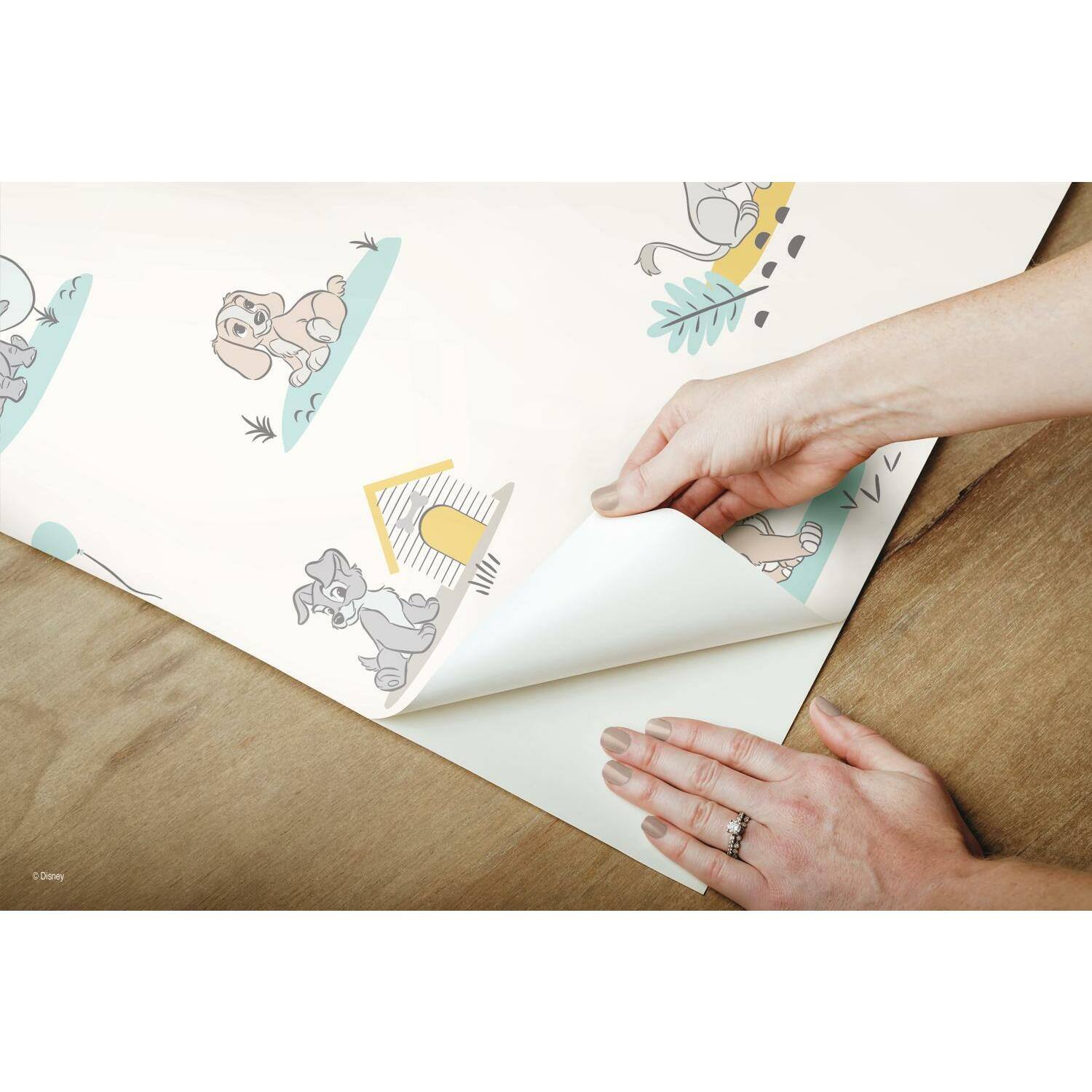 RoomMates Disney® Baby Animals Peel & Stick Wallpaper