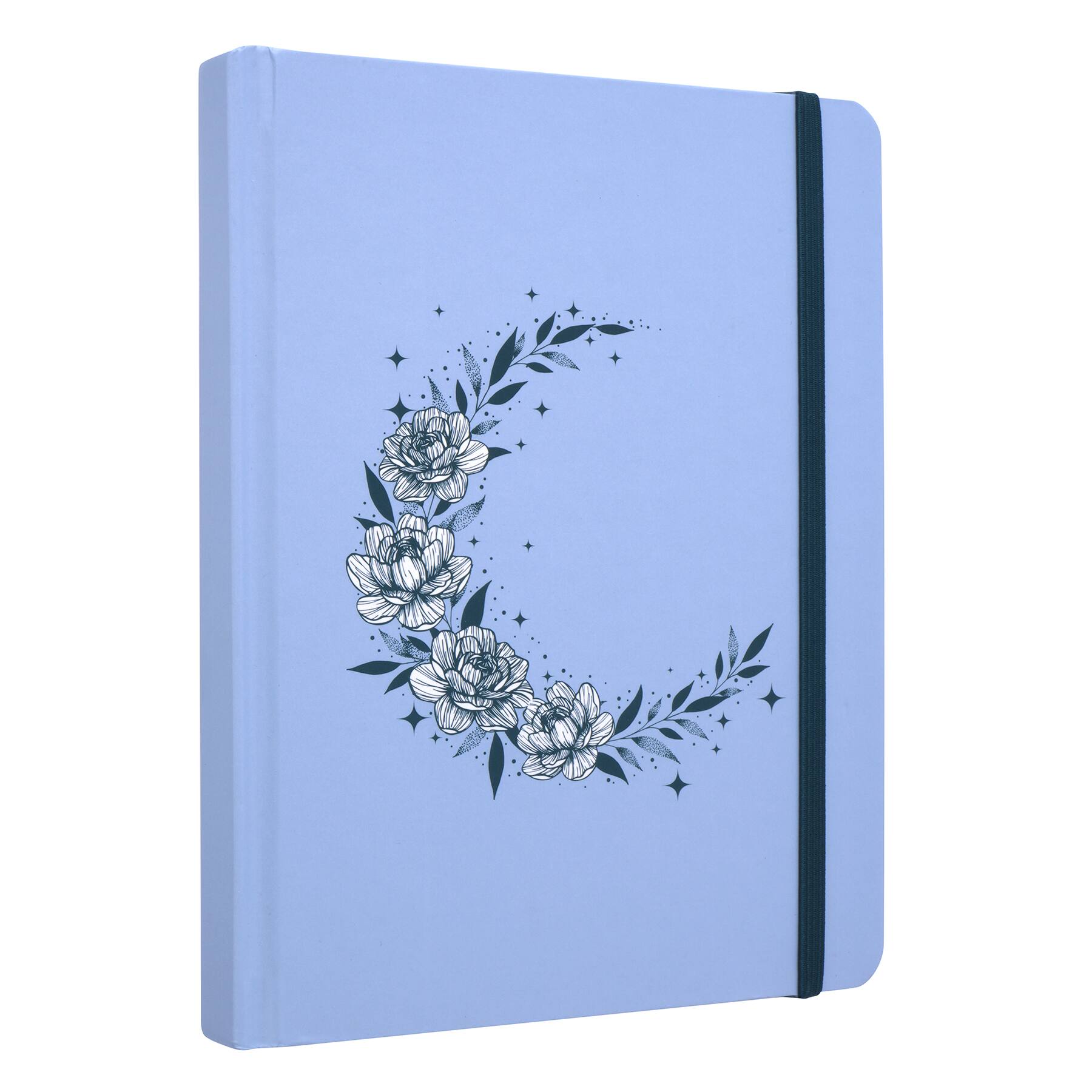 6" x 8" Blue Flower Moon Journal by Artist's Loft™