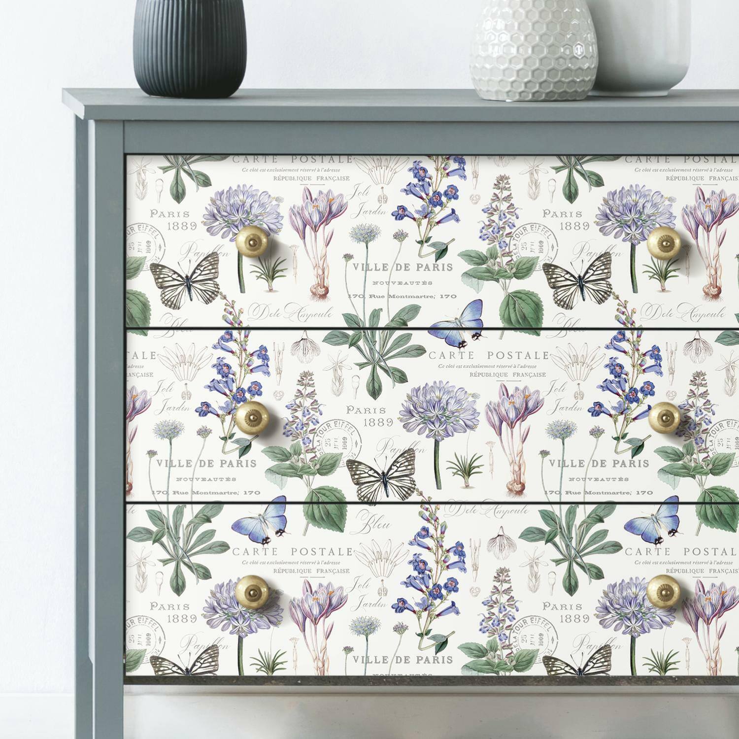 RoomMates Butterfly Botanical Peel &#x26; Stick Wallpaper